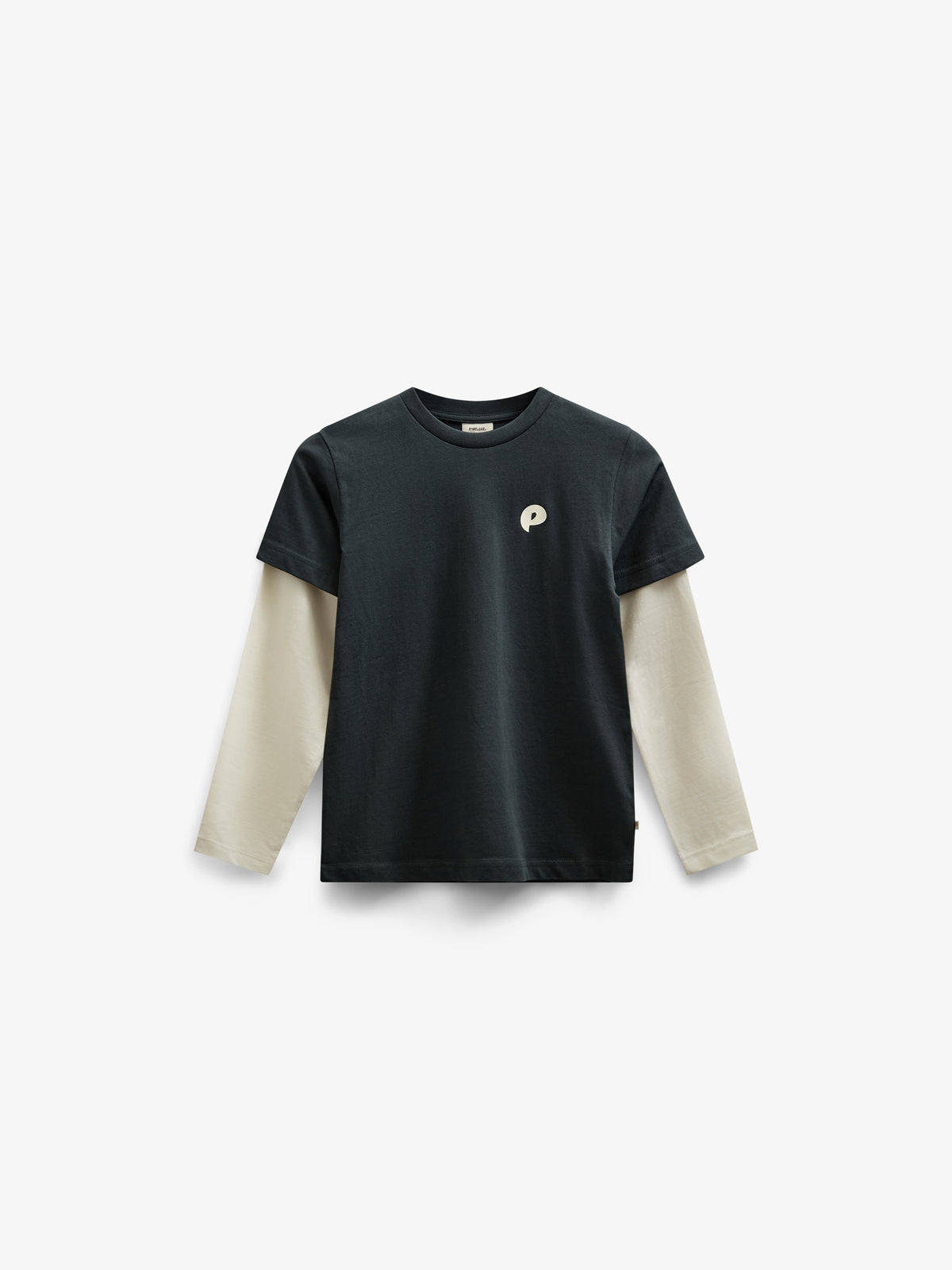 Double Sleeve Boxy T-shirt - Tween - Forest Green | 100841 Alex