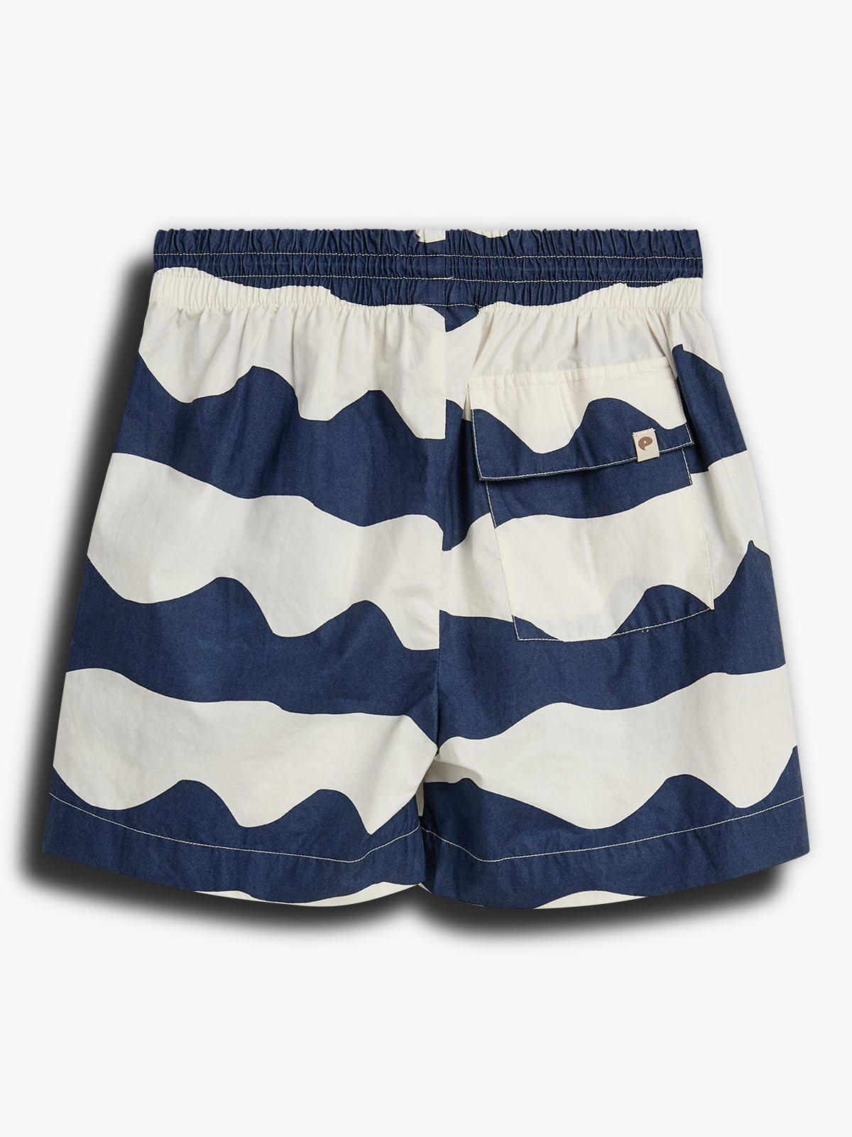 Poplin Wave Shorts - Tween - Blue | 100401 Kean