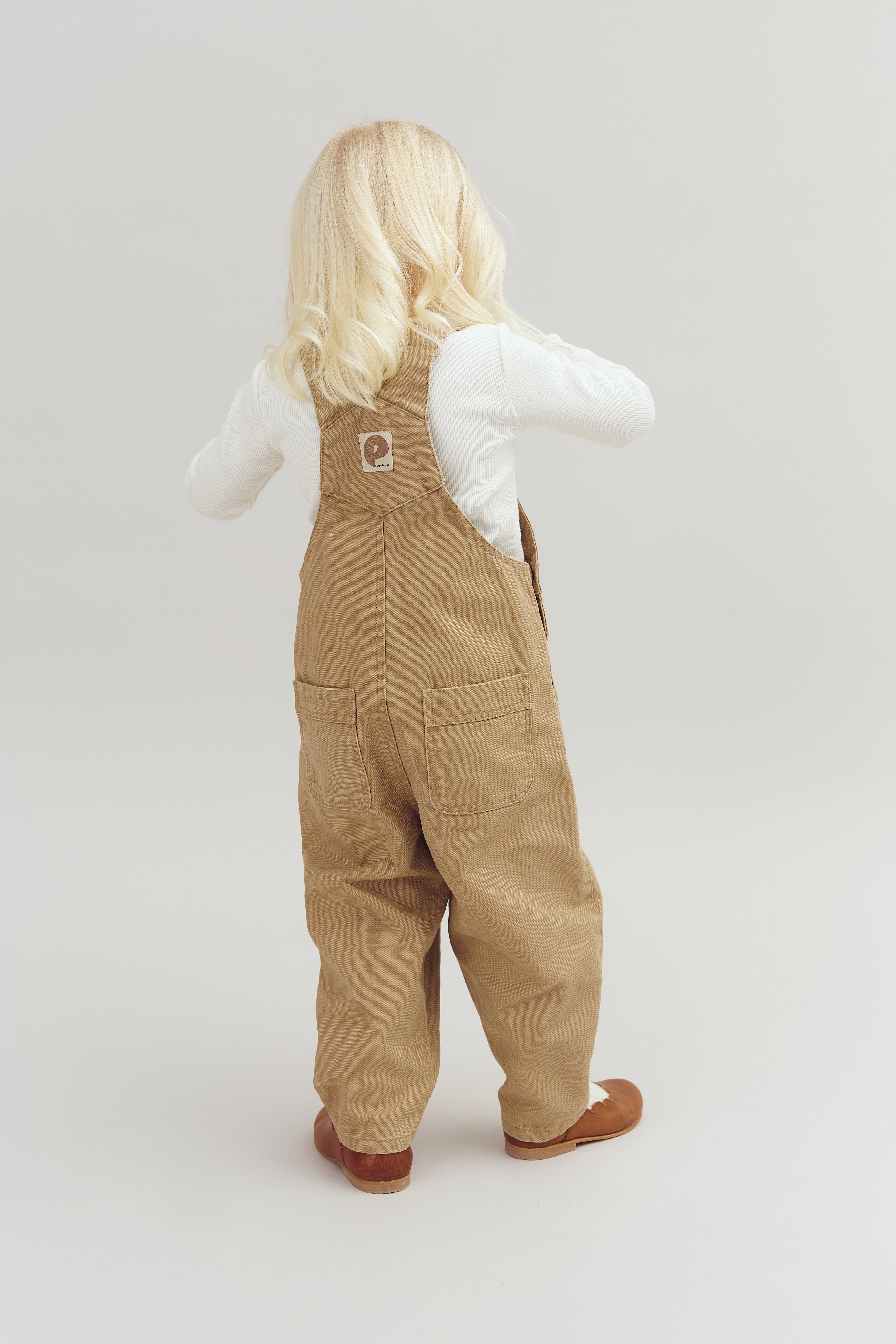 Canvas Overalls - Beige | 100118 Dereck