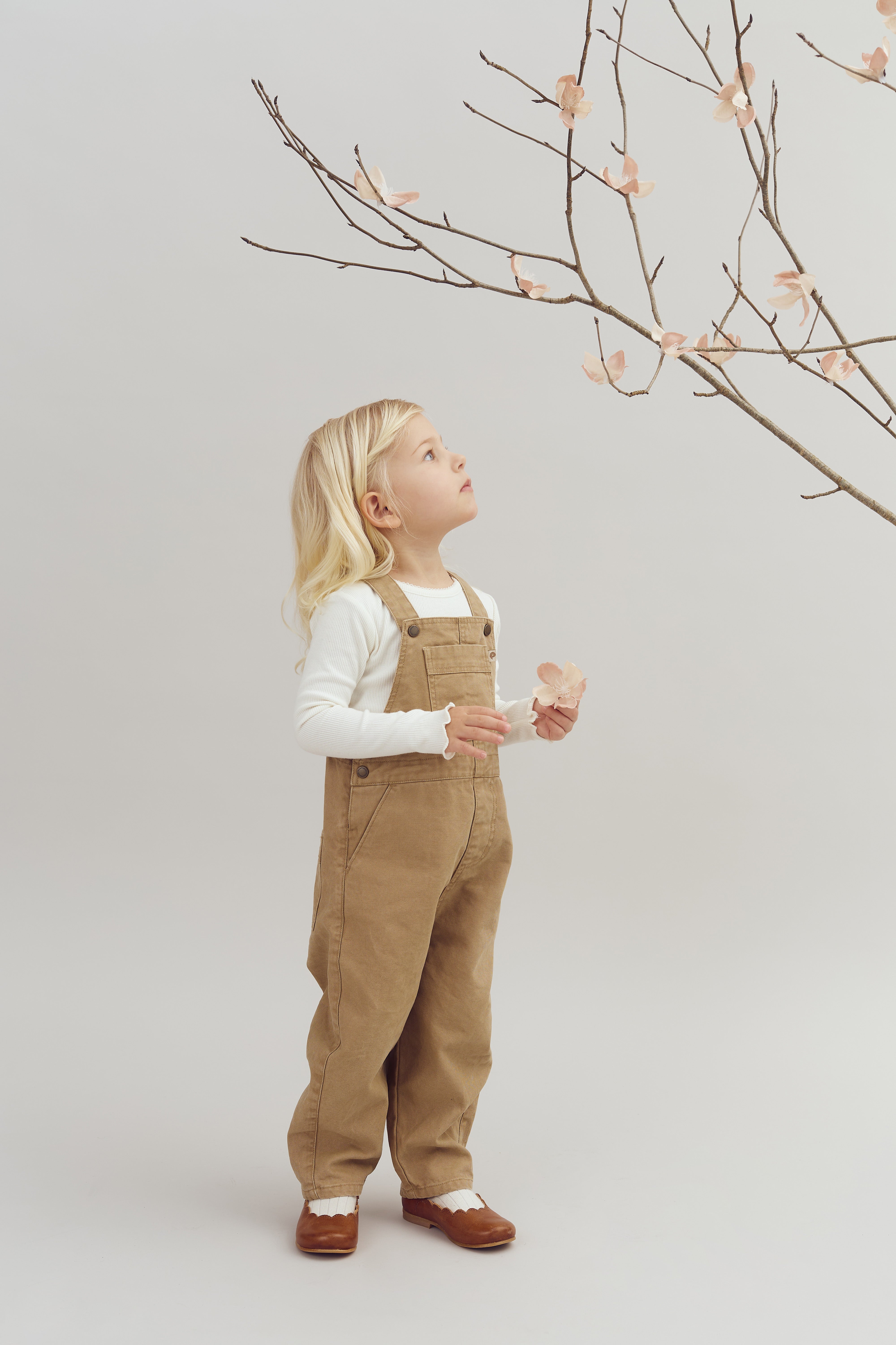 Canvas Overalls - Beige | 100118 Dereck