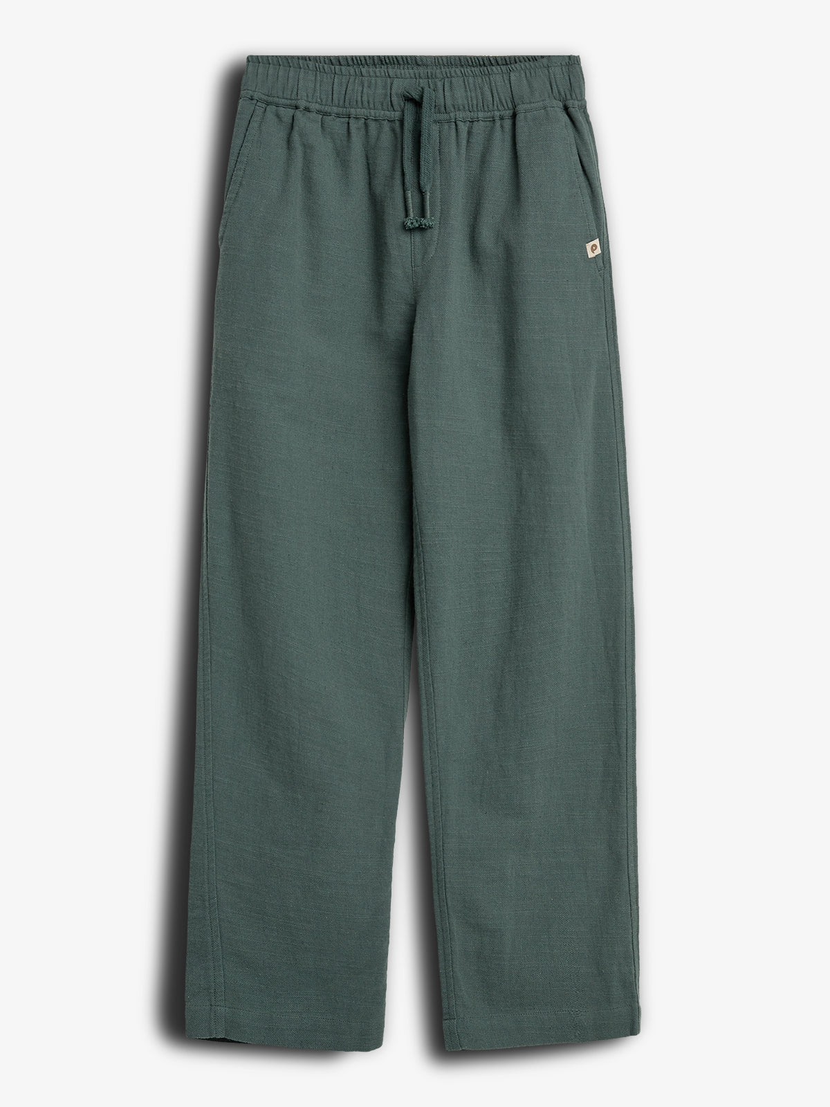 Baggy Linen Trousers - Tween - Petrol | 100191 Noah