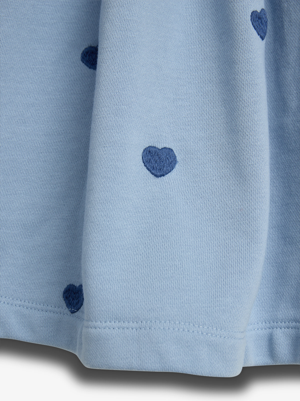 Skirt with Embroidery - Blue | 100195 Liva