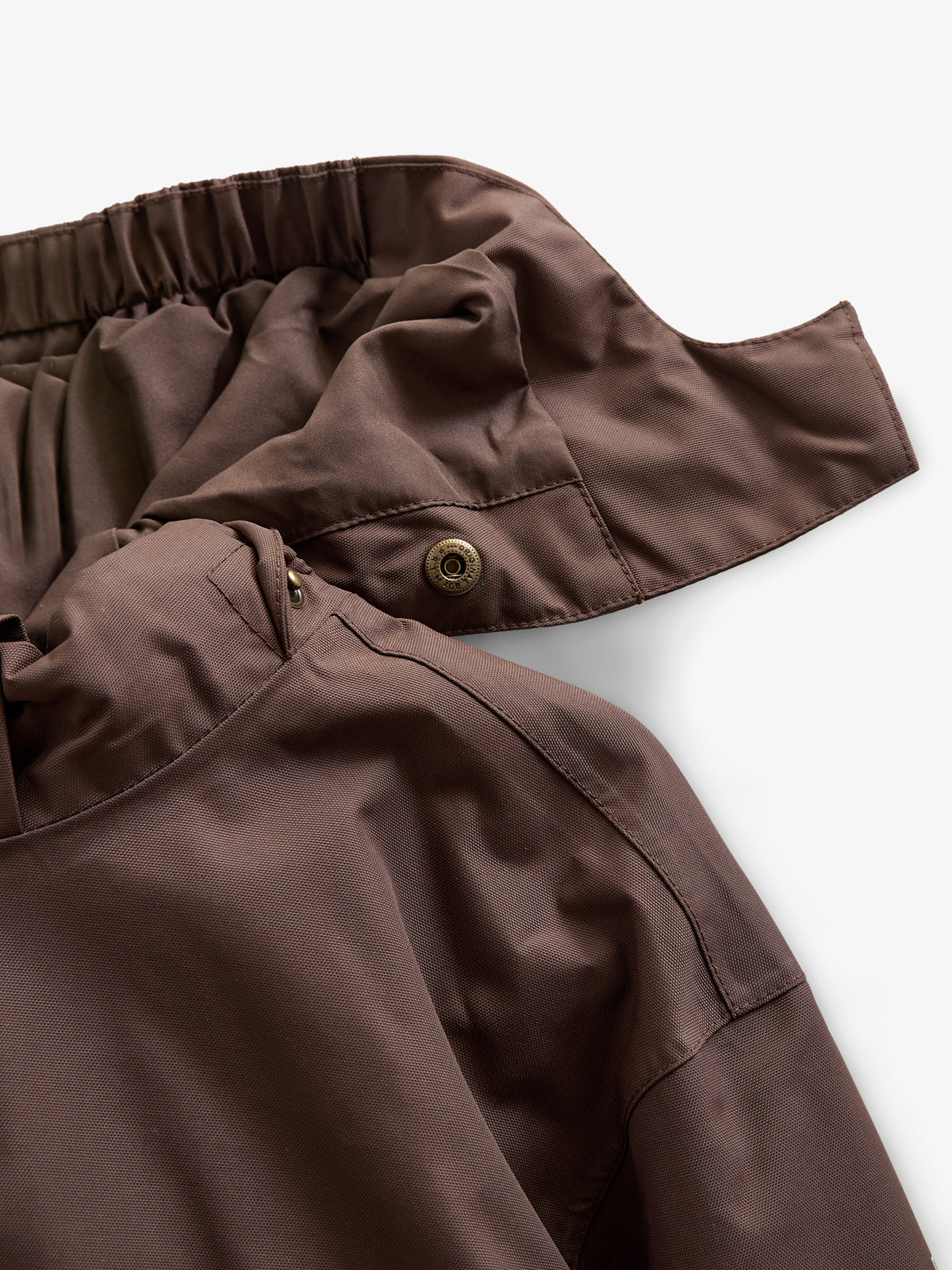 Shell Jacket with Patch Pocket - Tween - Chocolate | 100500 Luke