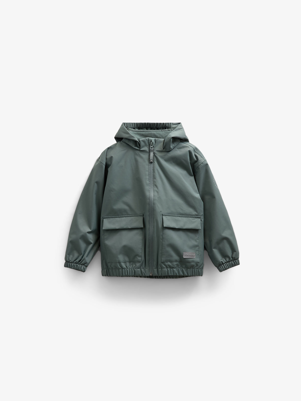 Shell Jacket with Patch Pocket - Tween - Dusty Dark Green | 100502 Luke