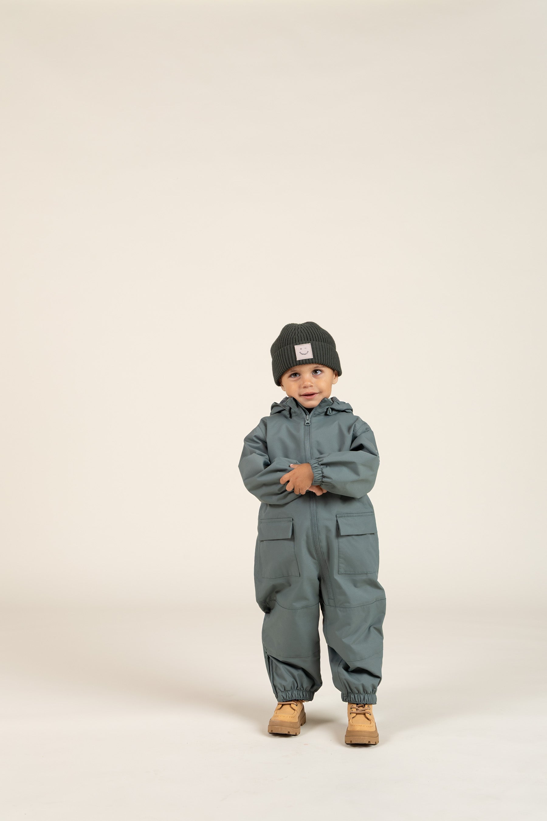 Shell Coverall - Kids - Dusty Dark Green | 100511 Dundee