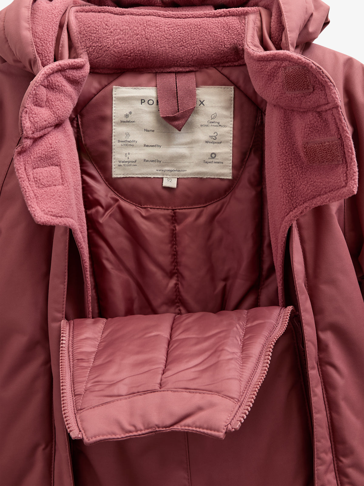 Double Zip Snowsuit - Kids - Vintage Red | 100518 Calgary
