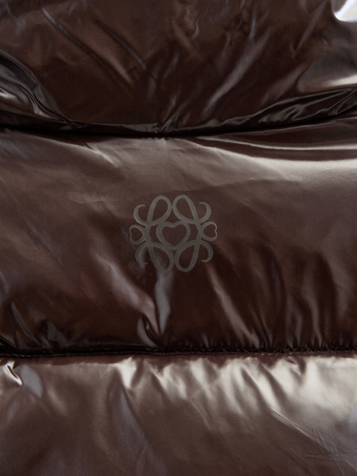 Shiny Puffer Jacket - Tween - Chocolate | 100532 Violet