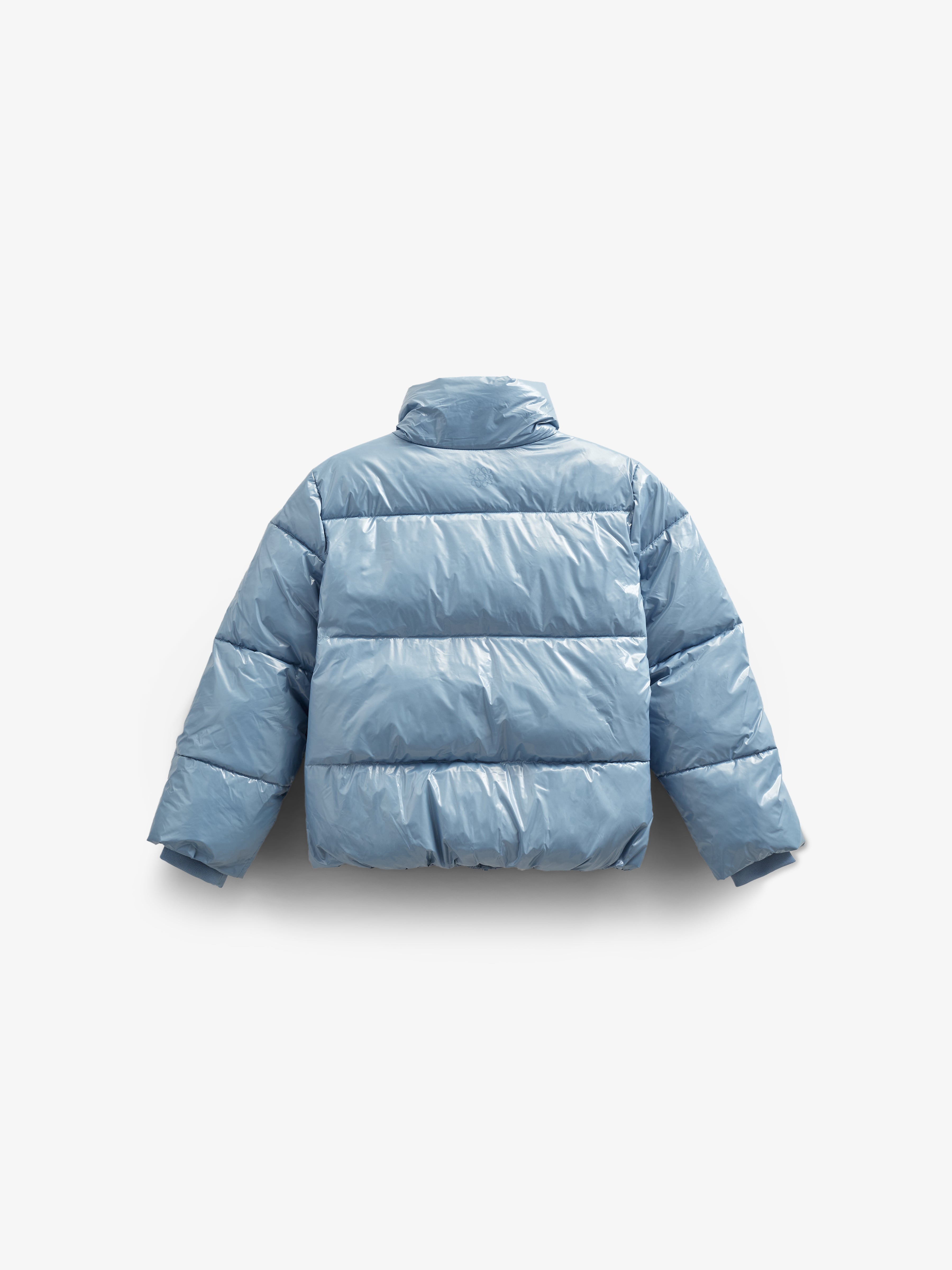 Shiny Puffer Jacket - Tween - Blue | 100533 Violet