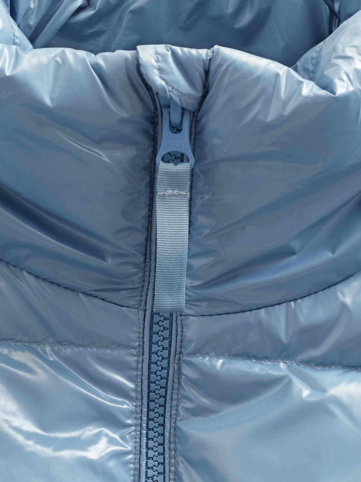 Shiny Puffer Jacket - Tween - Blue | 100533 Violet