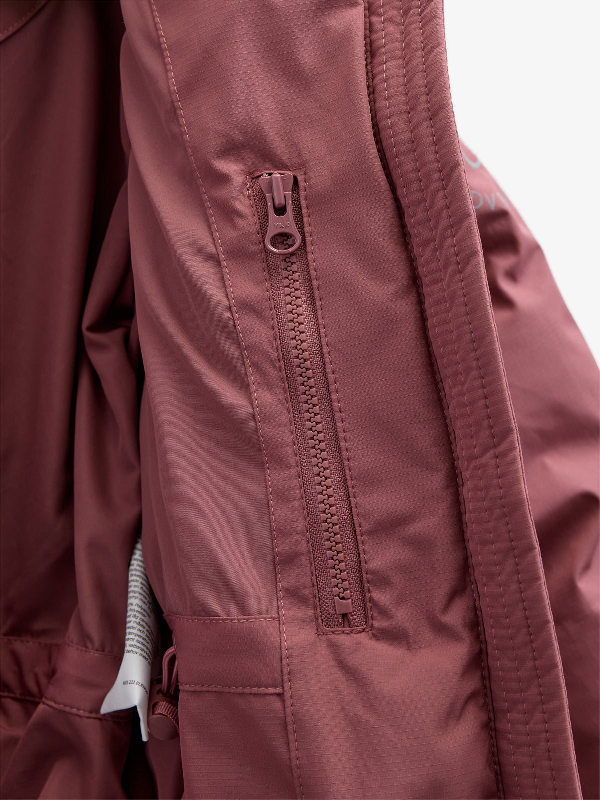 Winter Jacket with Drawstring - Kids - Vintage Red | 100534 Elenor