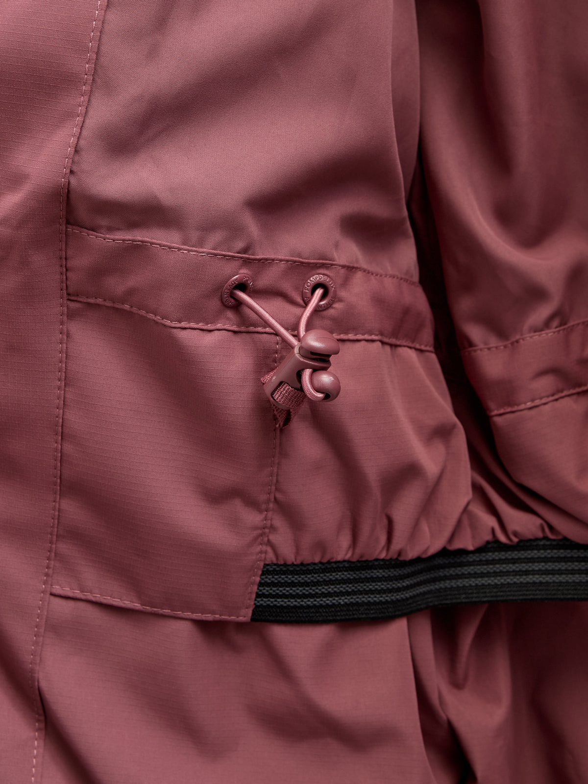 Winter Jacket with Drawstring - Tween - Vintage Red | 100535 Elenor