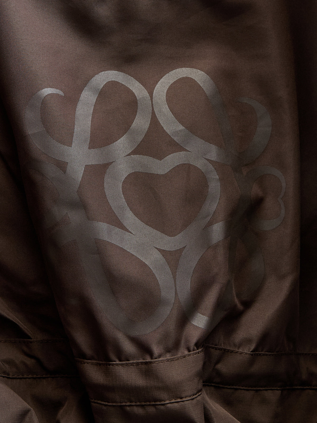 Winter Jacket with Drawstring - Tween - Chocolate | 100537 Elenor