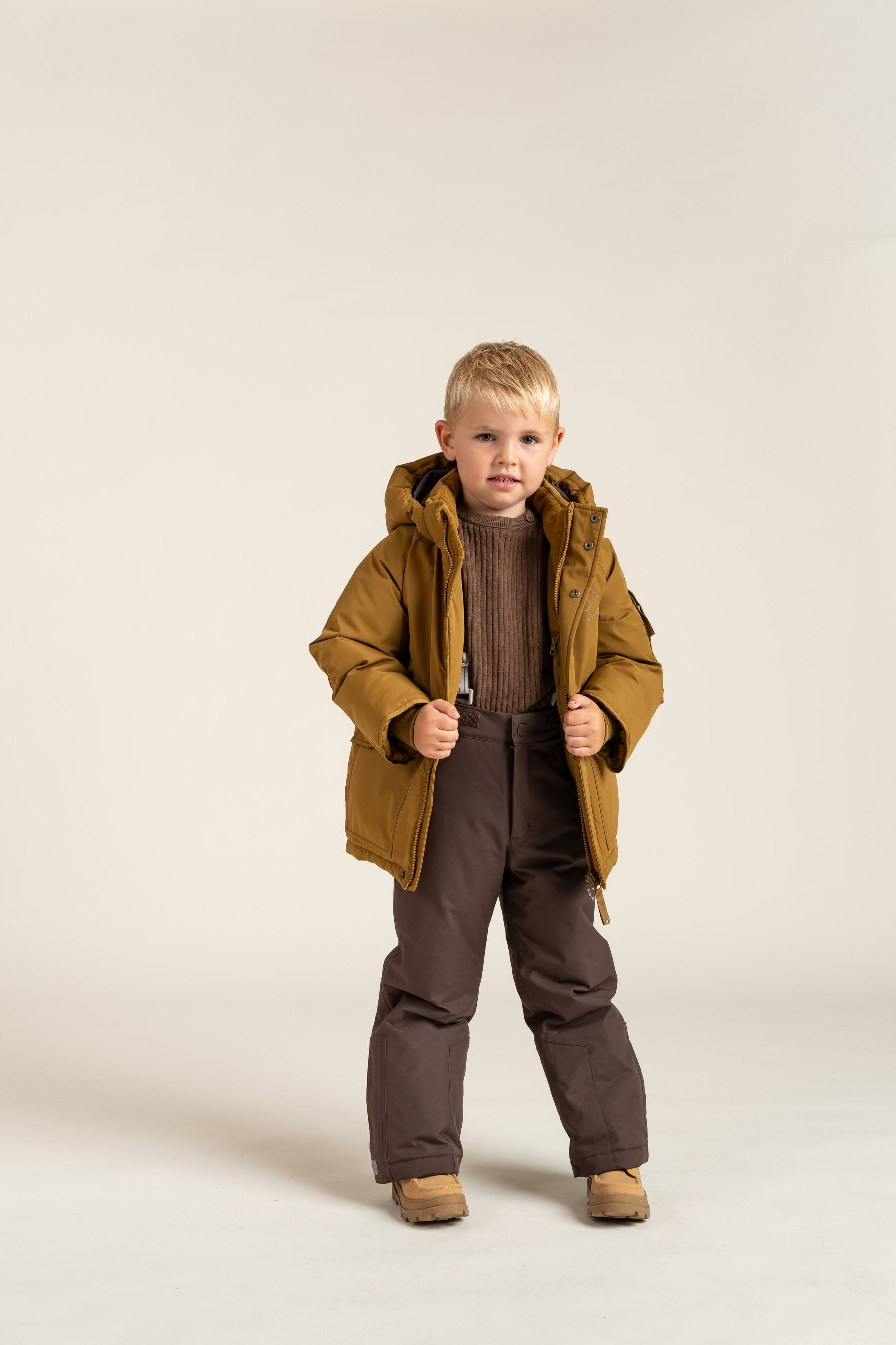 Ski Trousers - Kids - Chocolate | 100514 Calgary