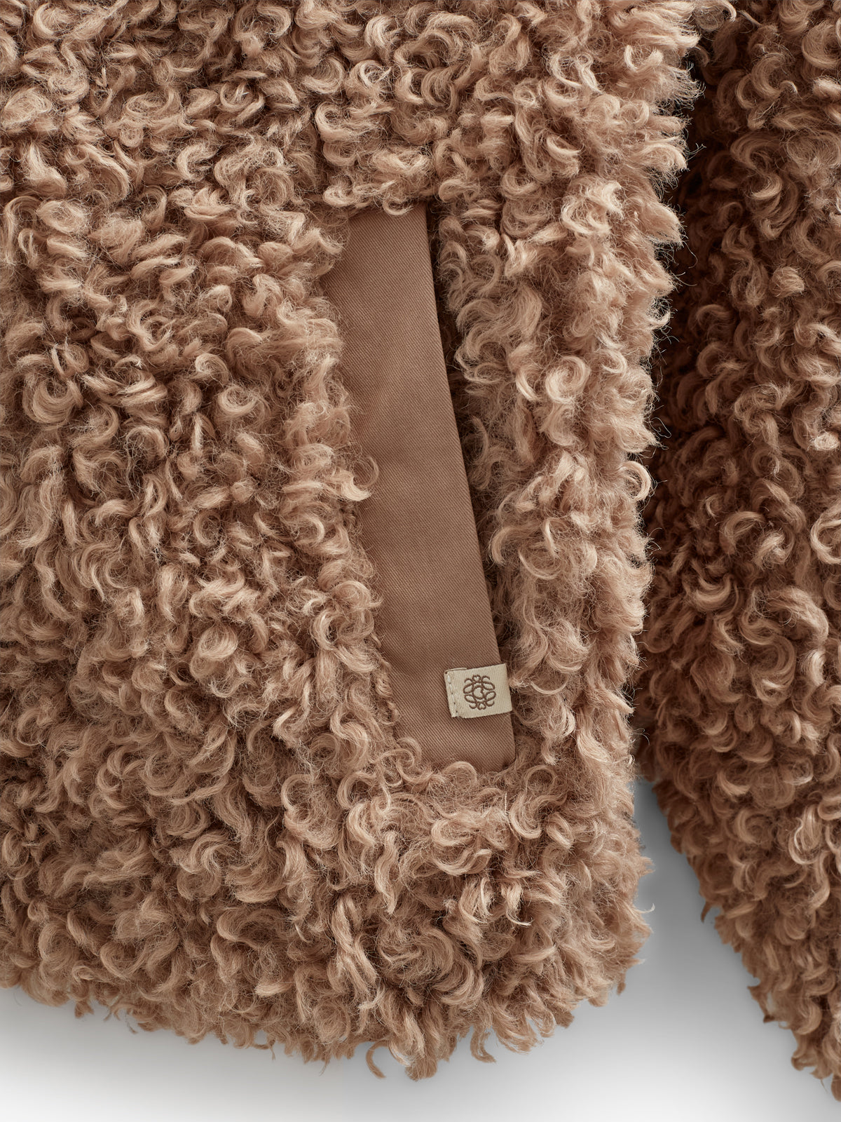 Faux Fur Hooded Jacket - Tween - Caffe Latte | 100548 Ellie
