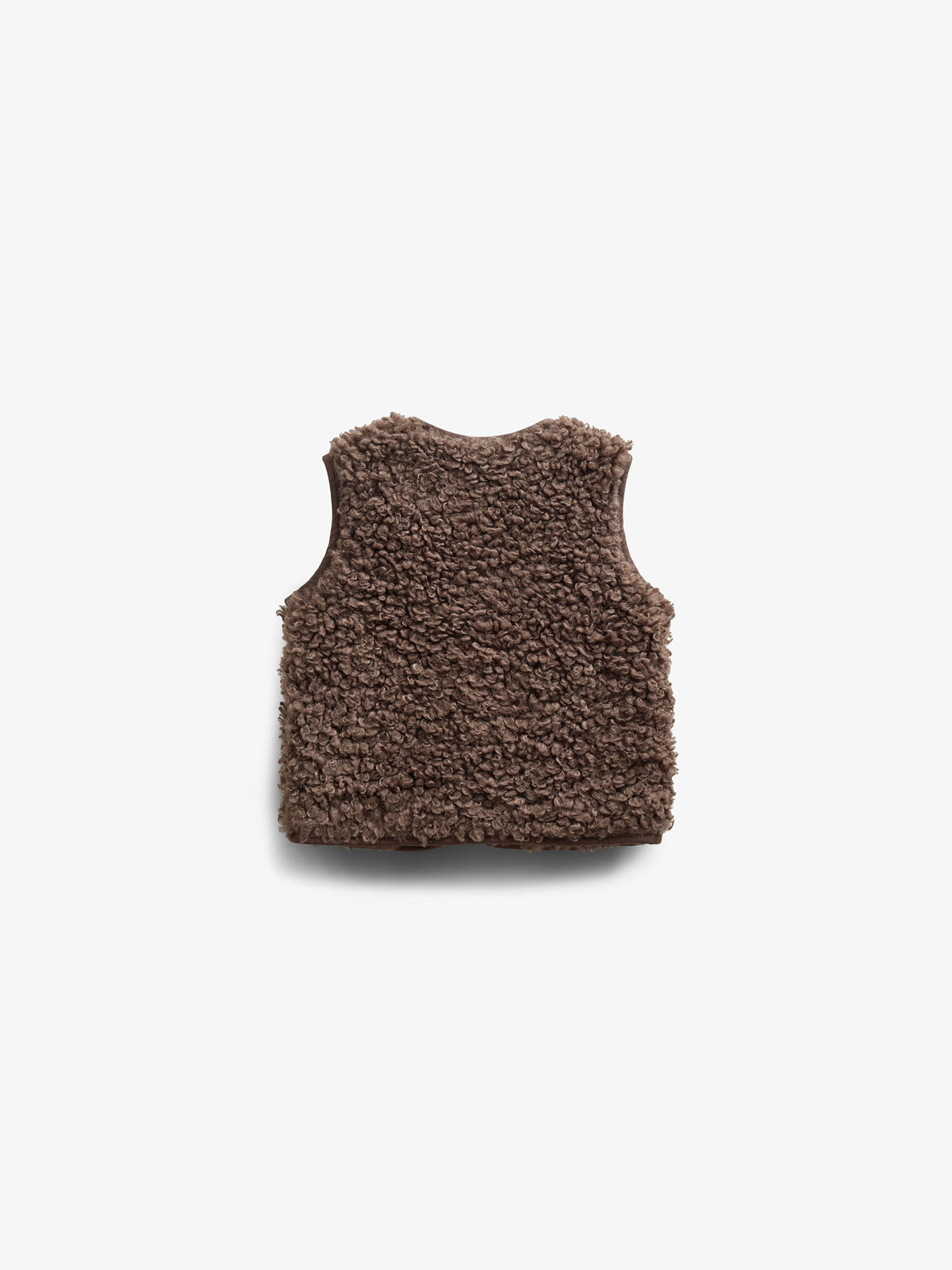 Faux Fur Vest - Tween - Chocolate | 100553 Ellie