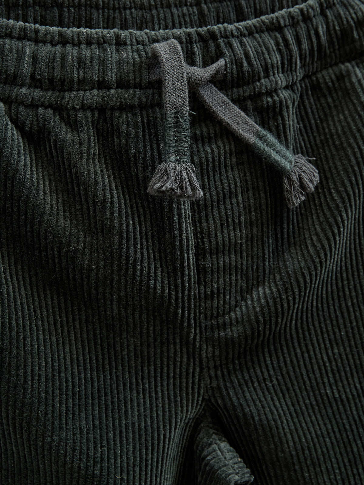 Corduroy Pull-on Trousers with String - Kids - Forest Green | 100600 Jace