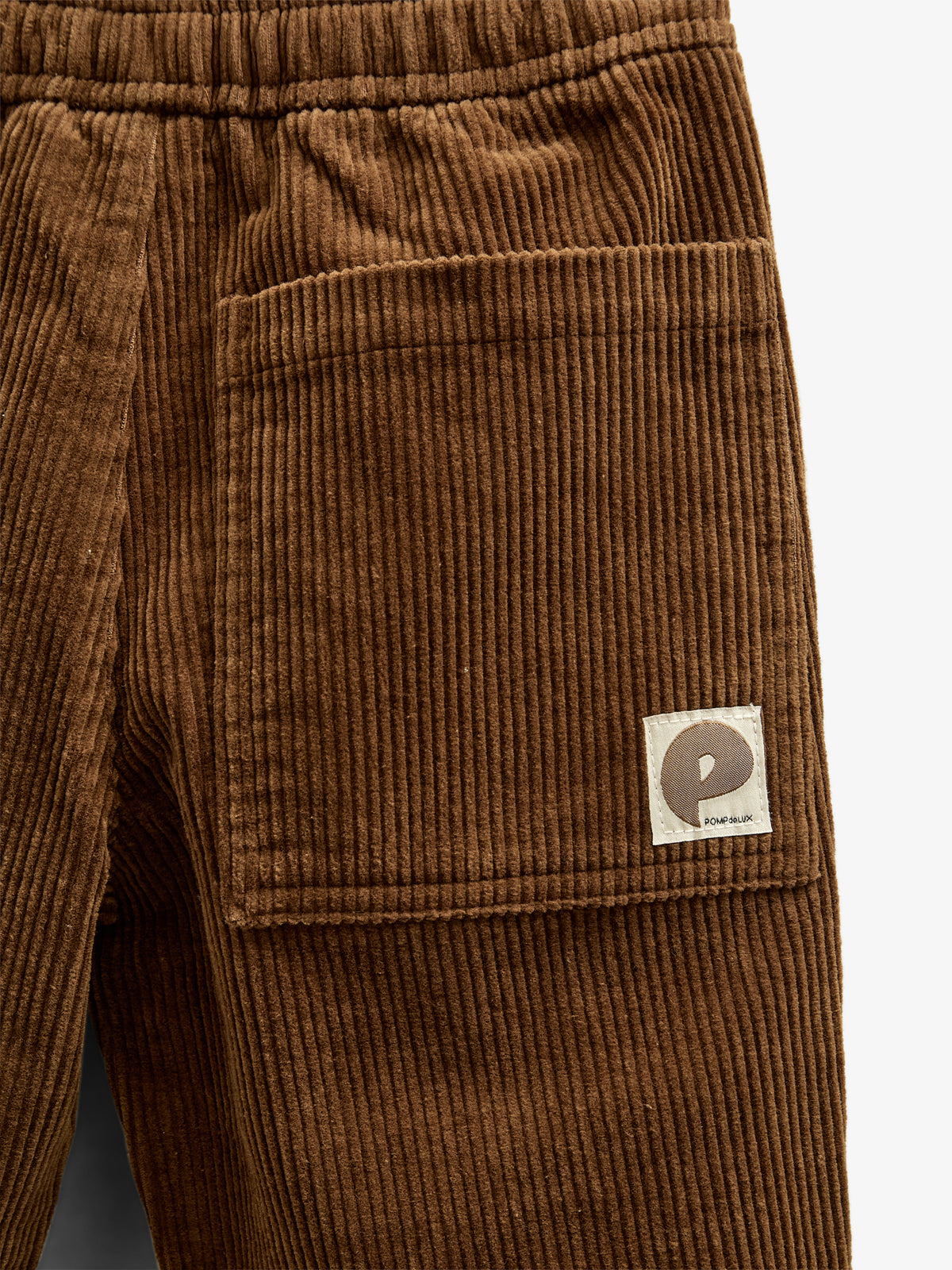 Corduroy Pull-on Trousers with String - Kids - Coffee | 100602 Jace