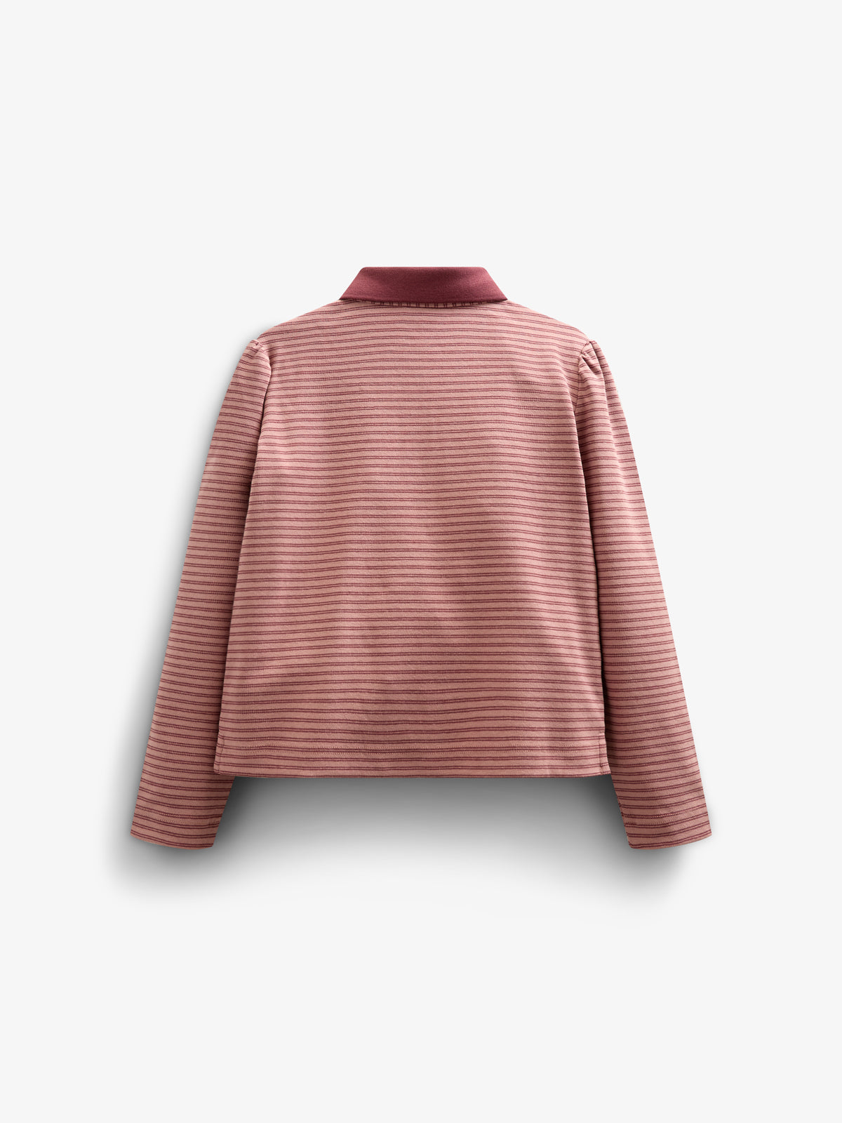Striped Poloshirt - Tween - Rose Stripe | 100646 Elise