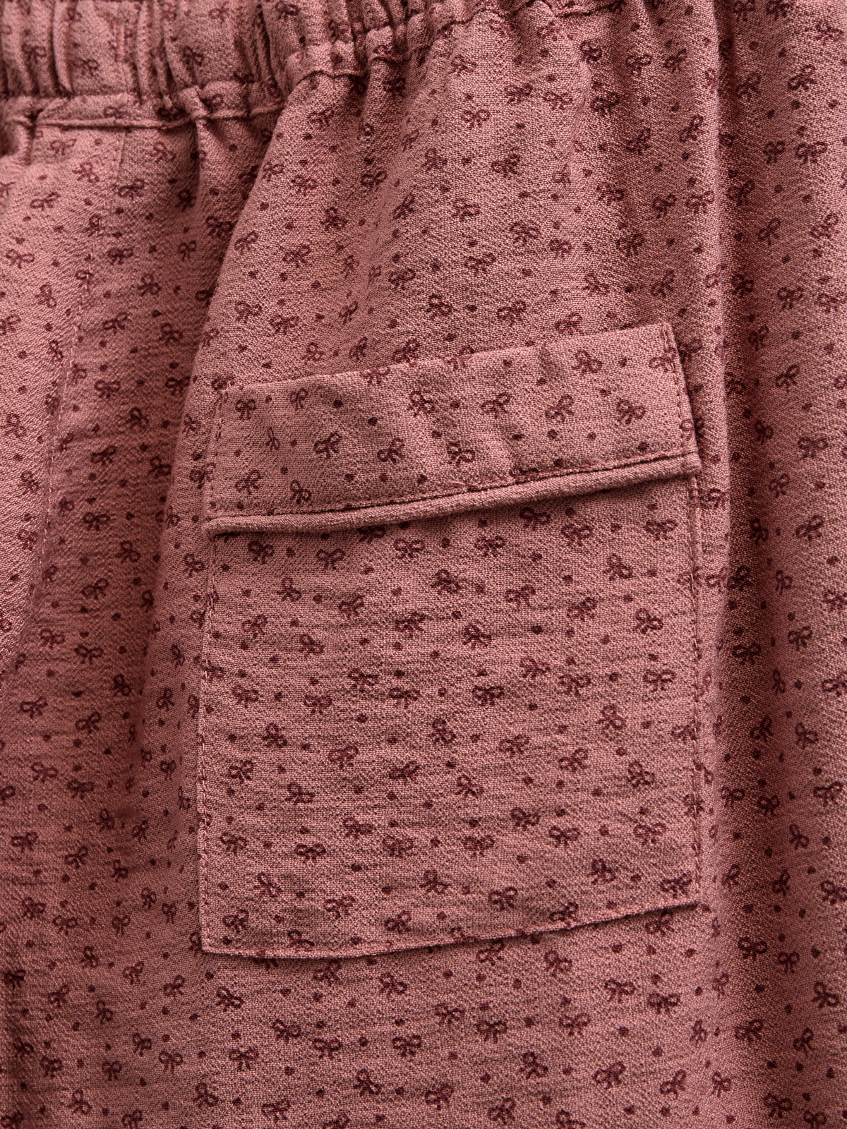 Printed Crepe viscose Trousers - Tween - Rose | 100659 Ana