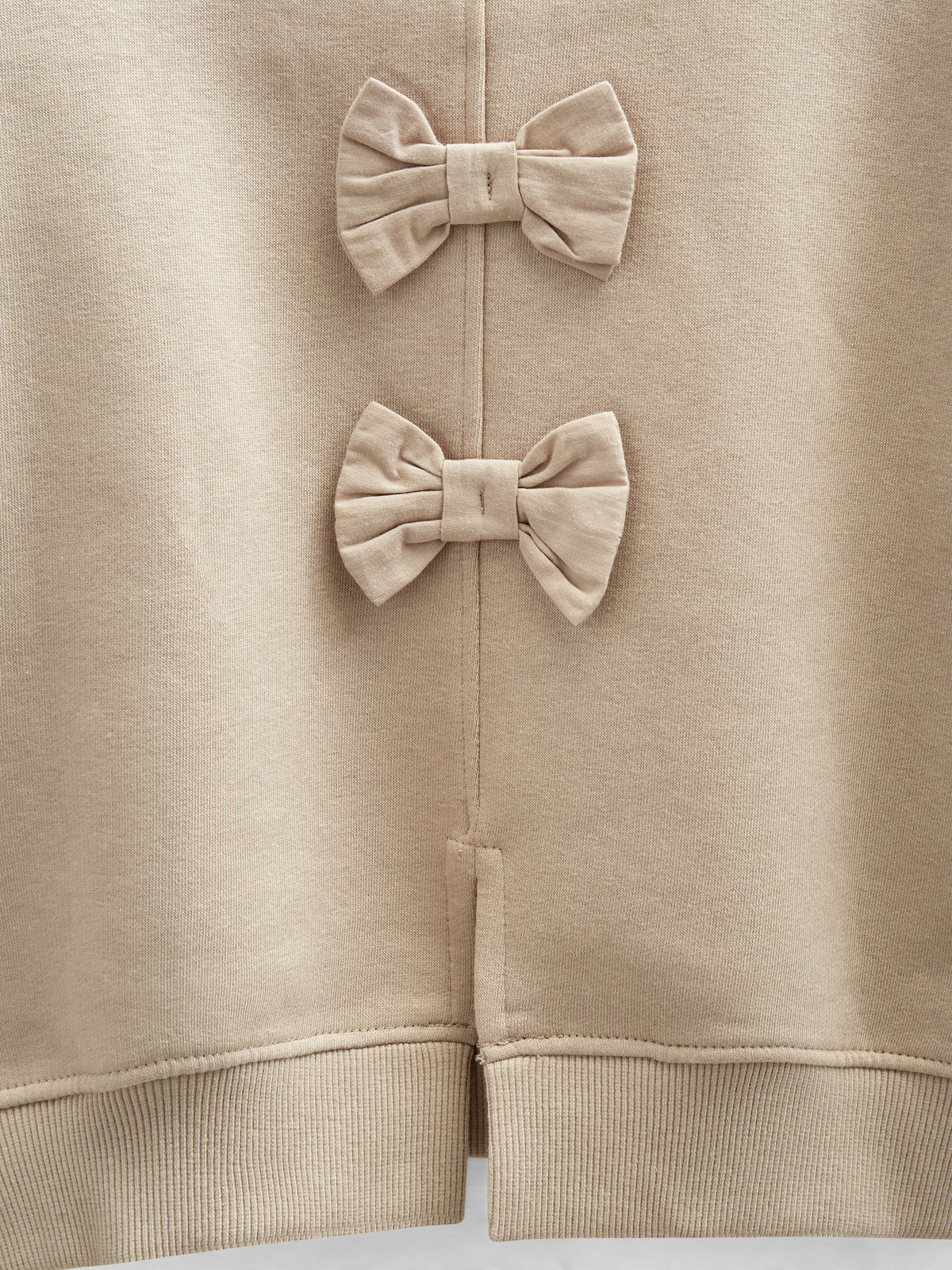 Bow Detail Sweatshirt - Tween - Caffe Latte | 100817 Ruth