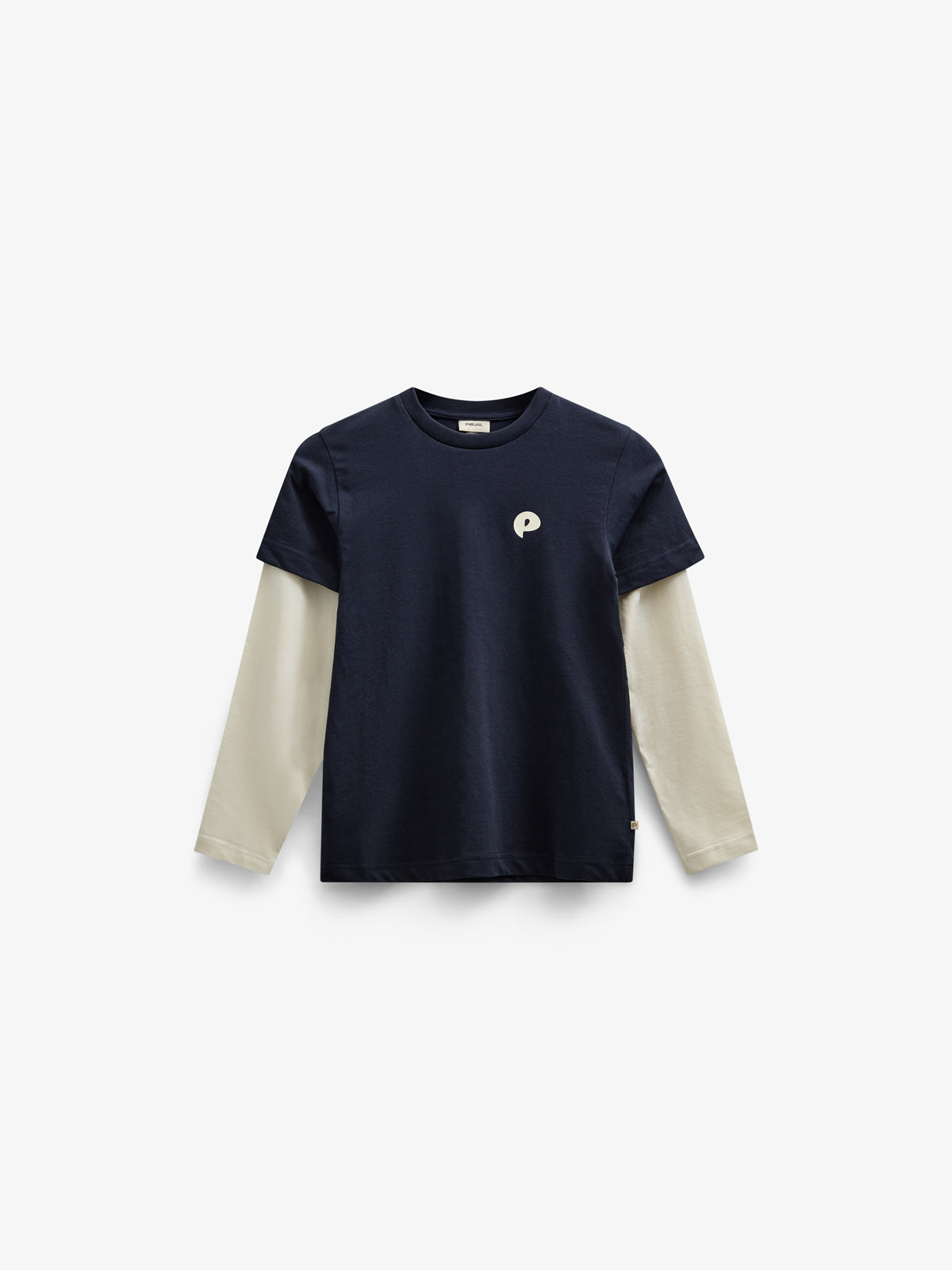 Double Sleeve Boxy T-shirt - Tween - Navy | 100837 Alex
