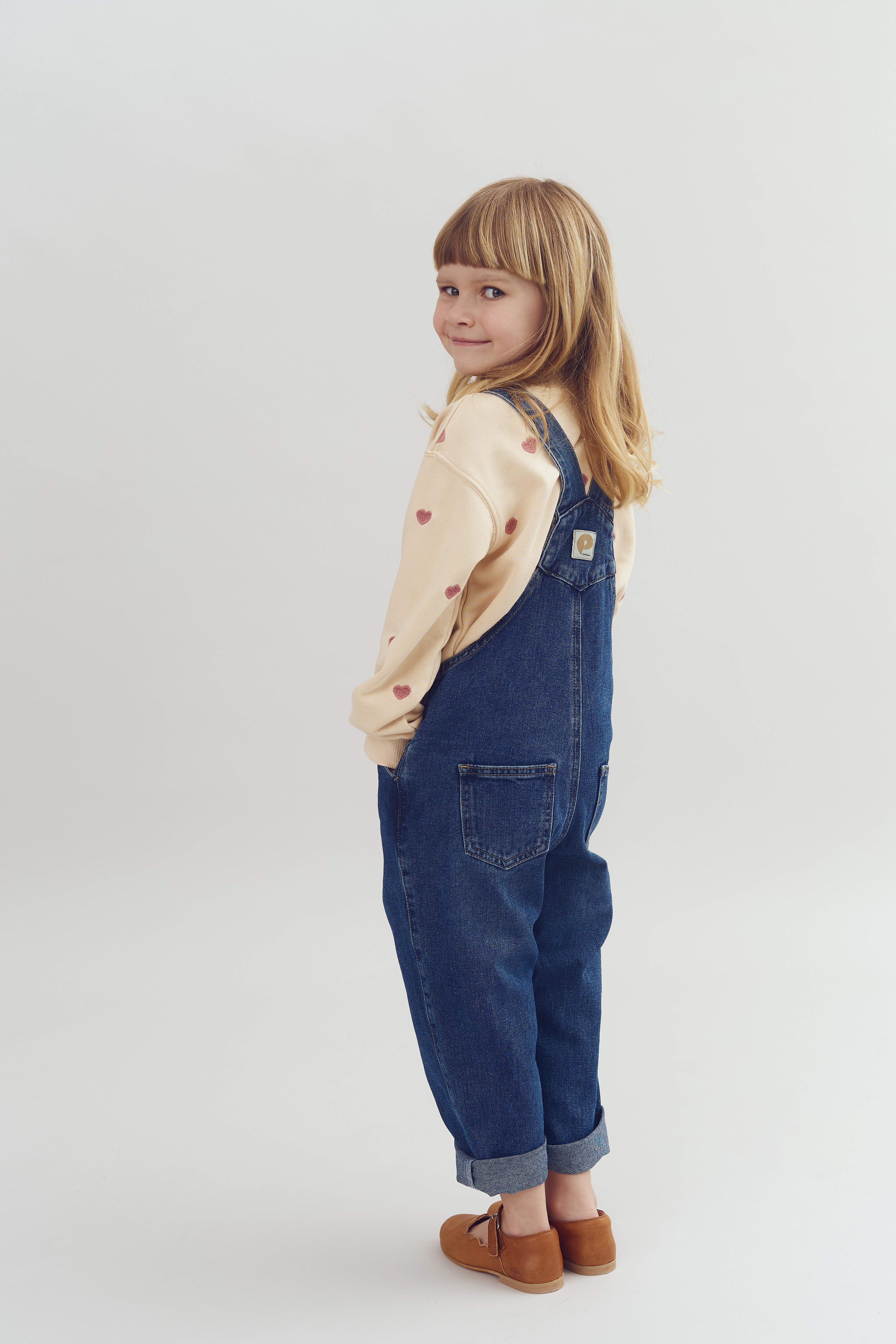 Sweatshirt with Embroidery - Rose | 100194 Liva