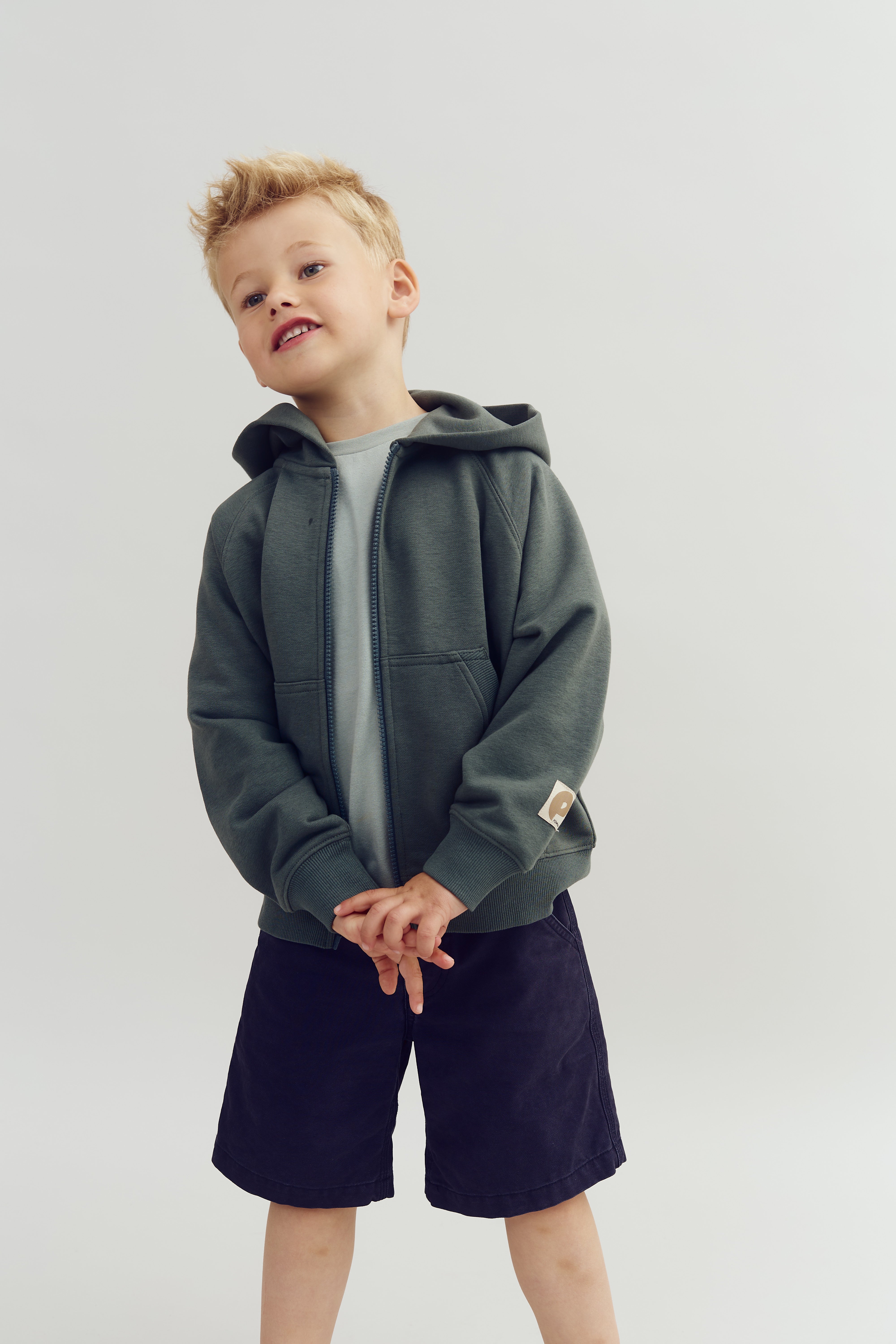 Classic Zip Hoodie - Petrol | 100218 Felix