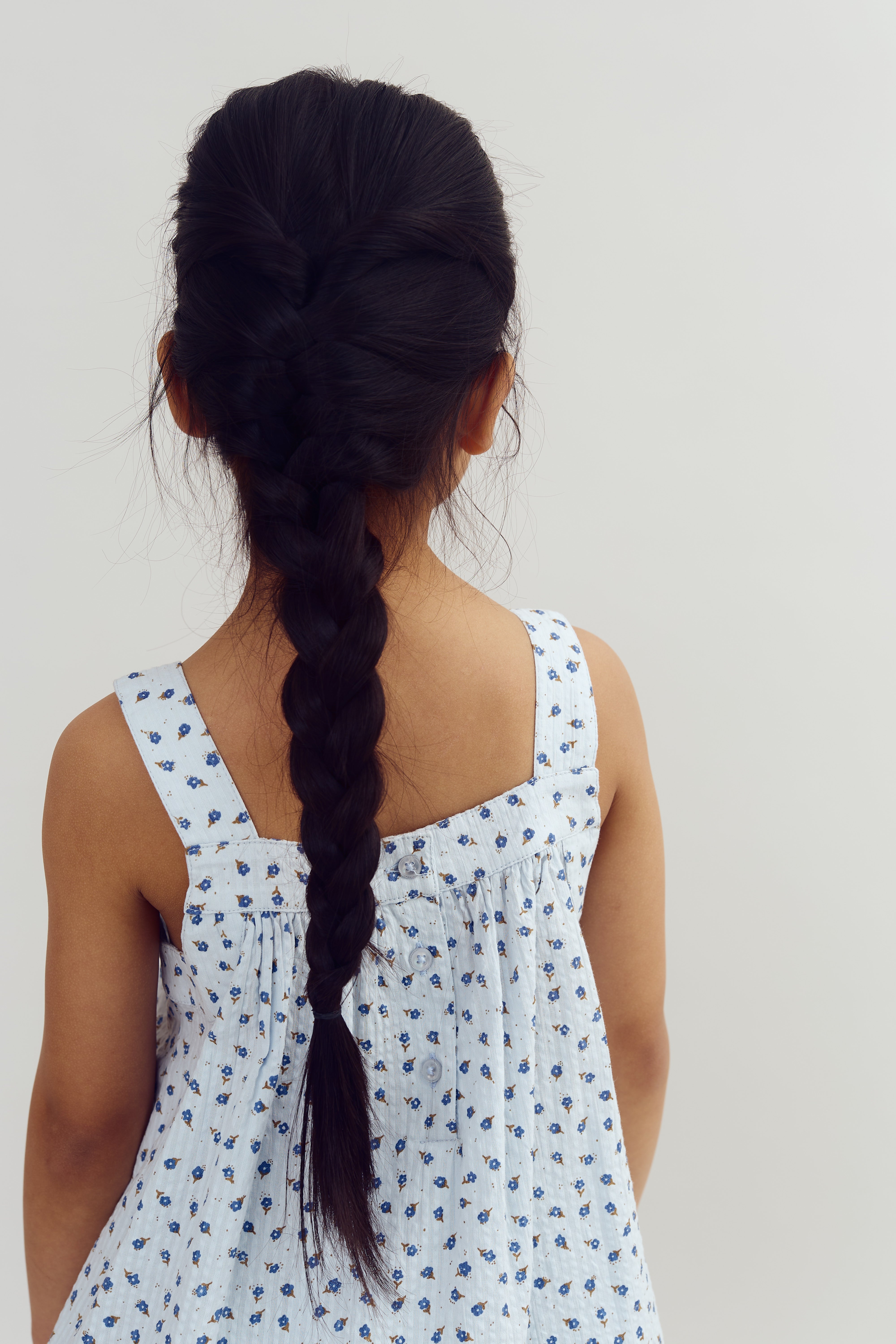 Flower Print top - Blue Flower | 100299 Annie