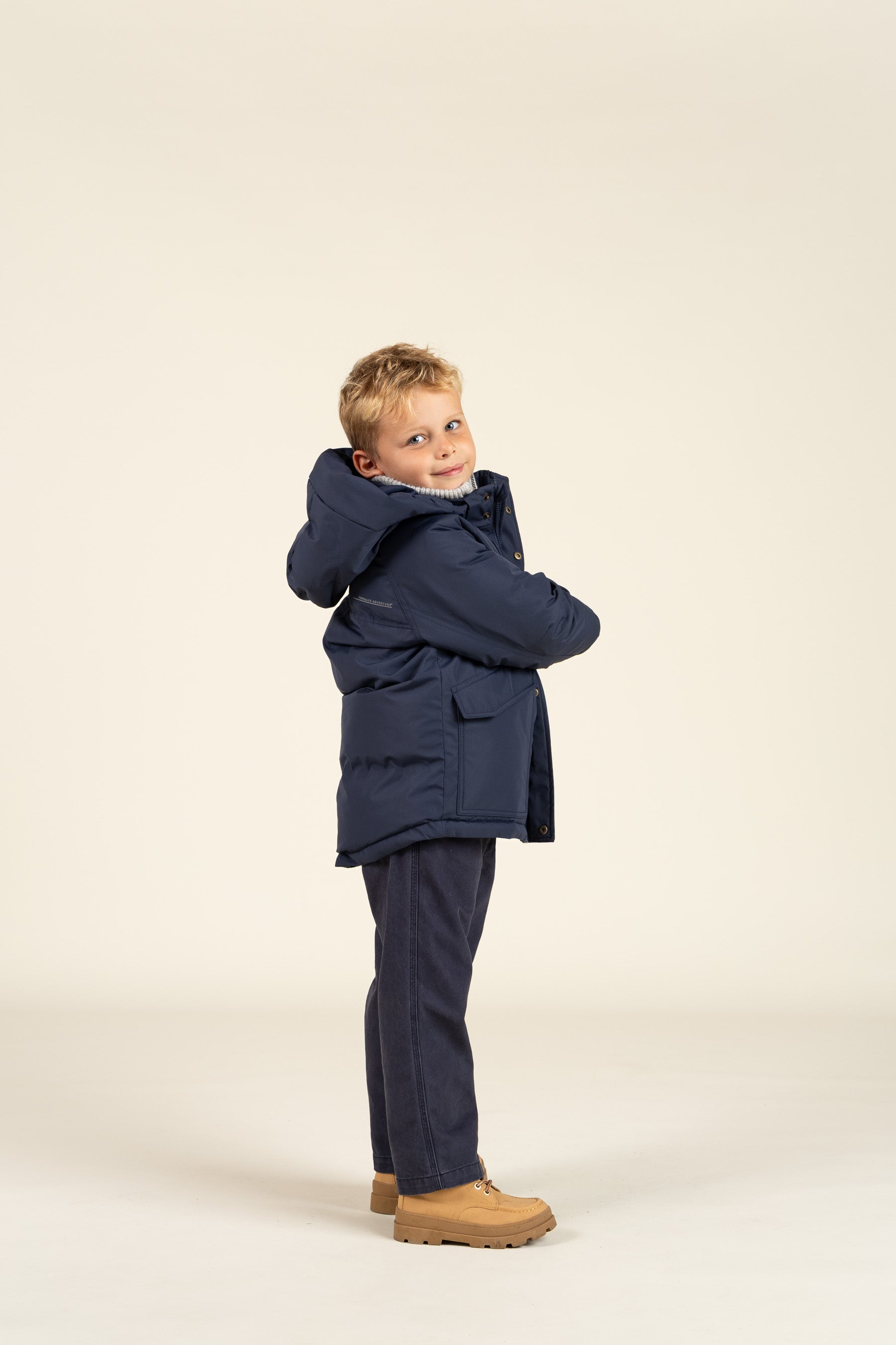 Winter Jacket - Kids - Navy | 100542 Victor