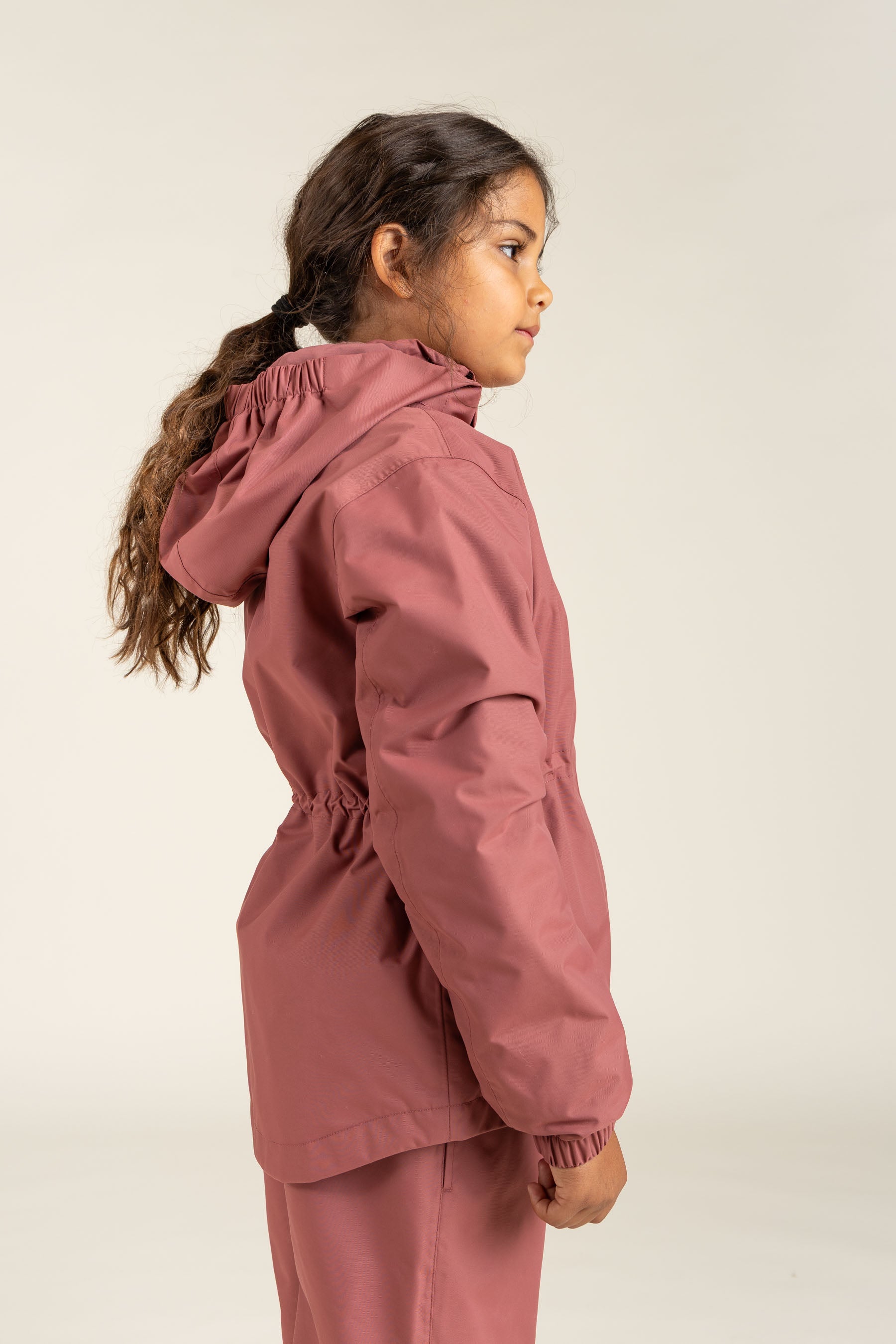 Shell Jacket with Drawstring - Tween - Vintage Red | 100496 Lucy