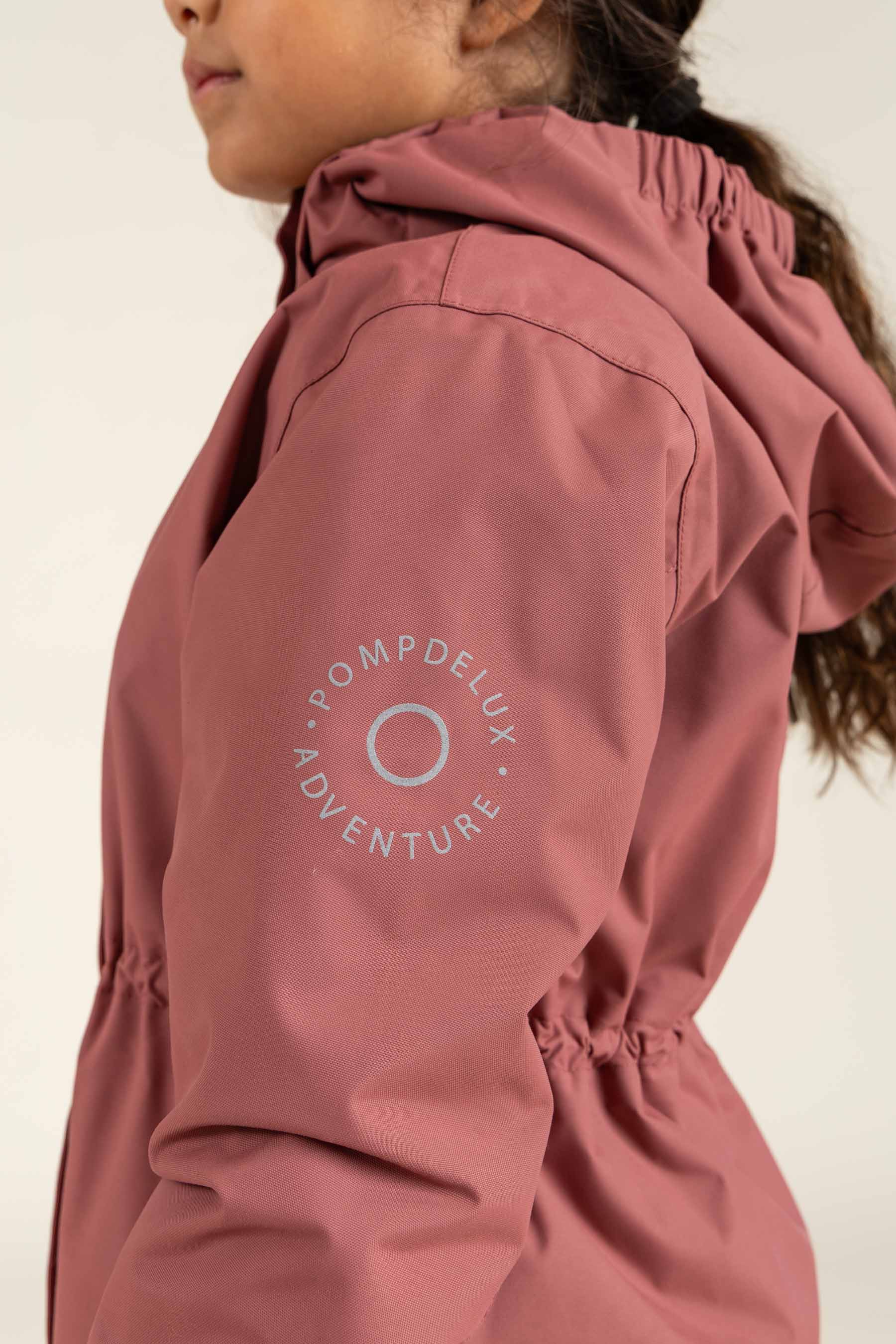 Shell Jacket with Drawstring - Tween - Vintage Red | 100496 Lucy