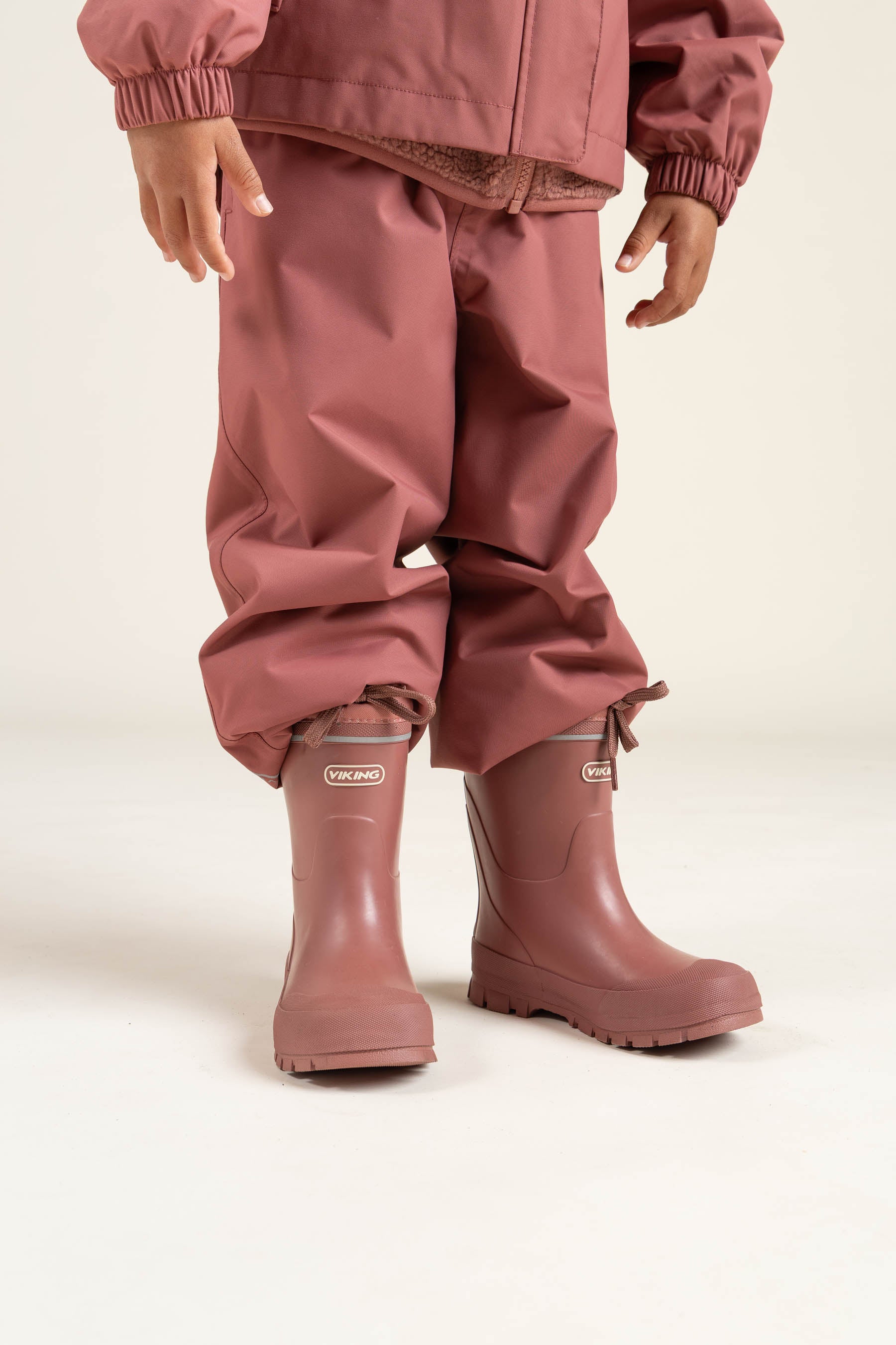 Shell Trousers - Kids - Vintage Red | 100503 Dundee
