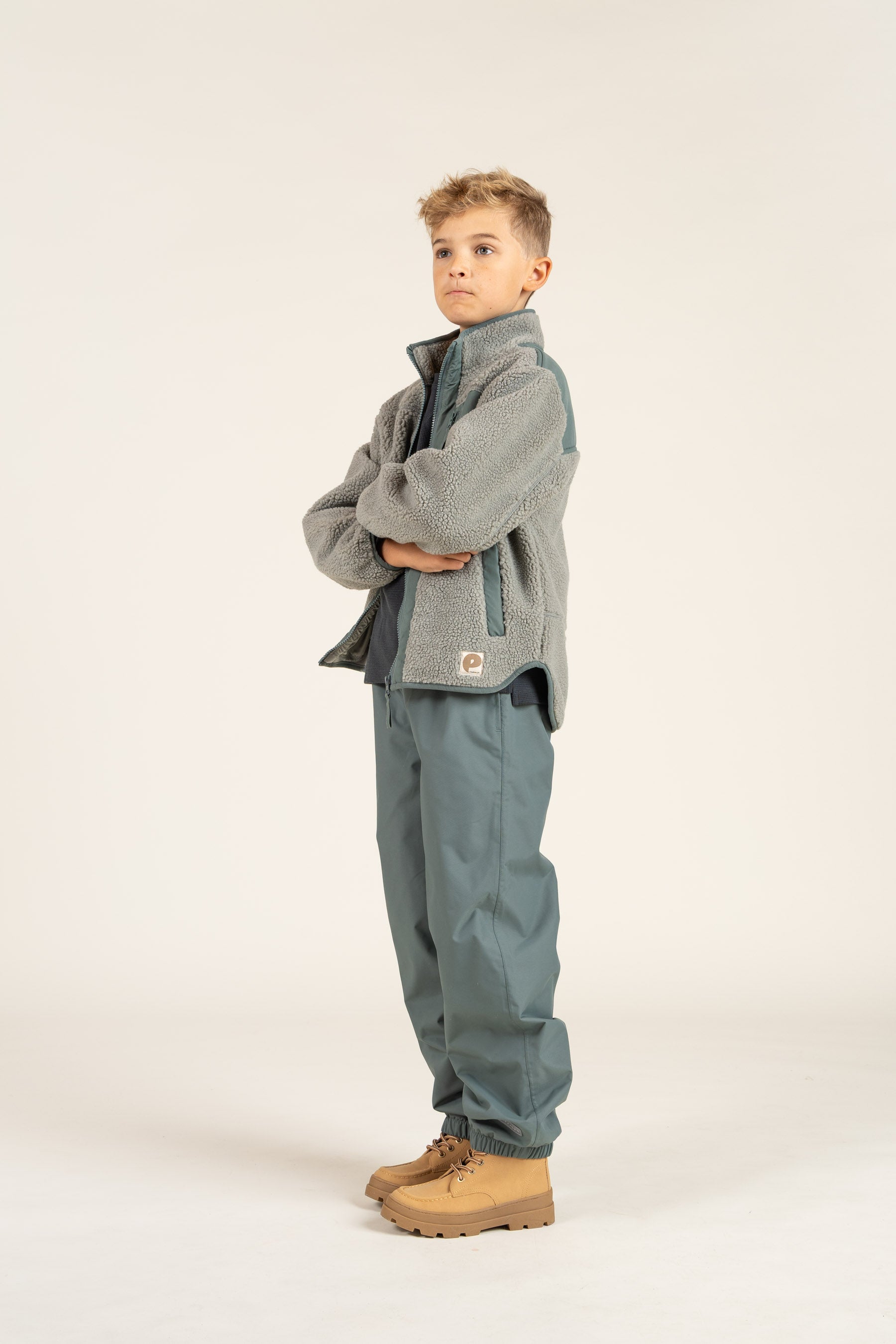 Shell Trousers - Tween - Dusty Dark Green | 100508 Dundee
