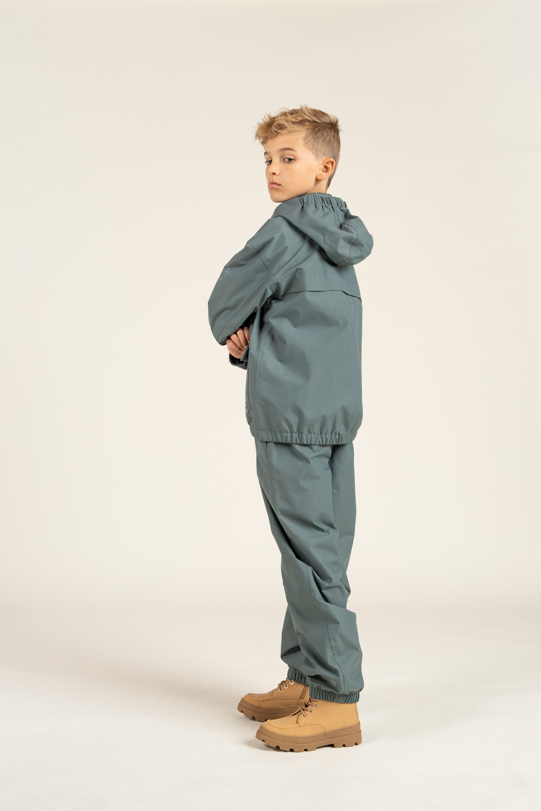 Shell Trousers - Tween - Dusty Dark Green | 100508 Dundee