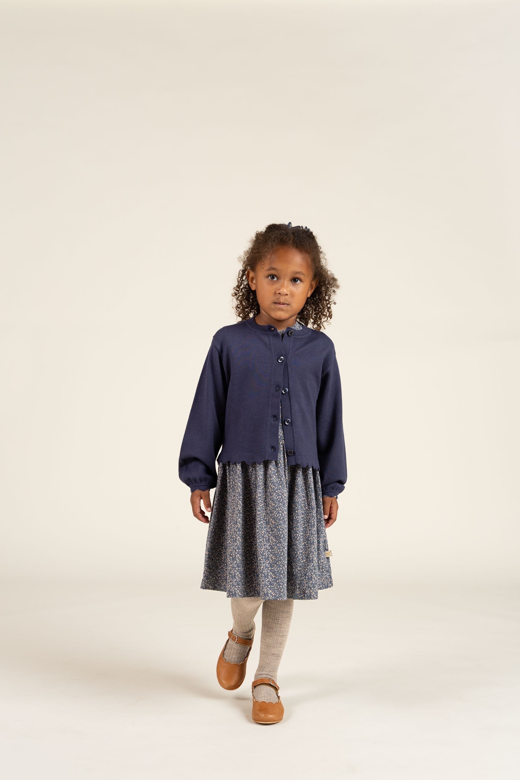 Cardigan - Kids - Navy | 100824 Nicole