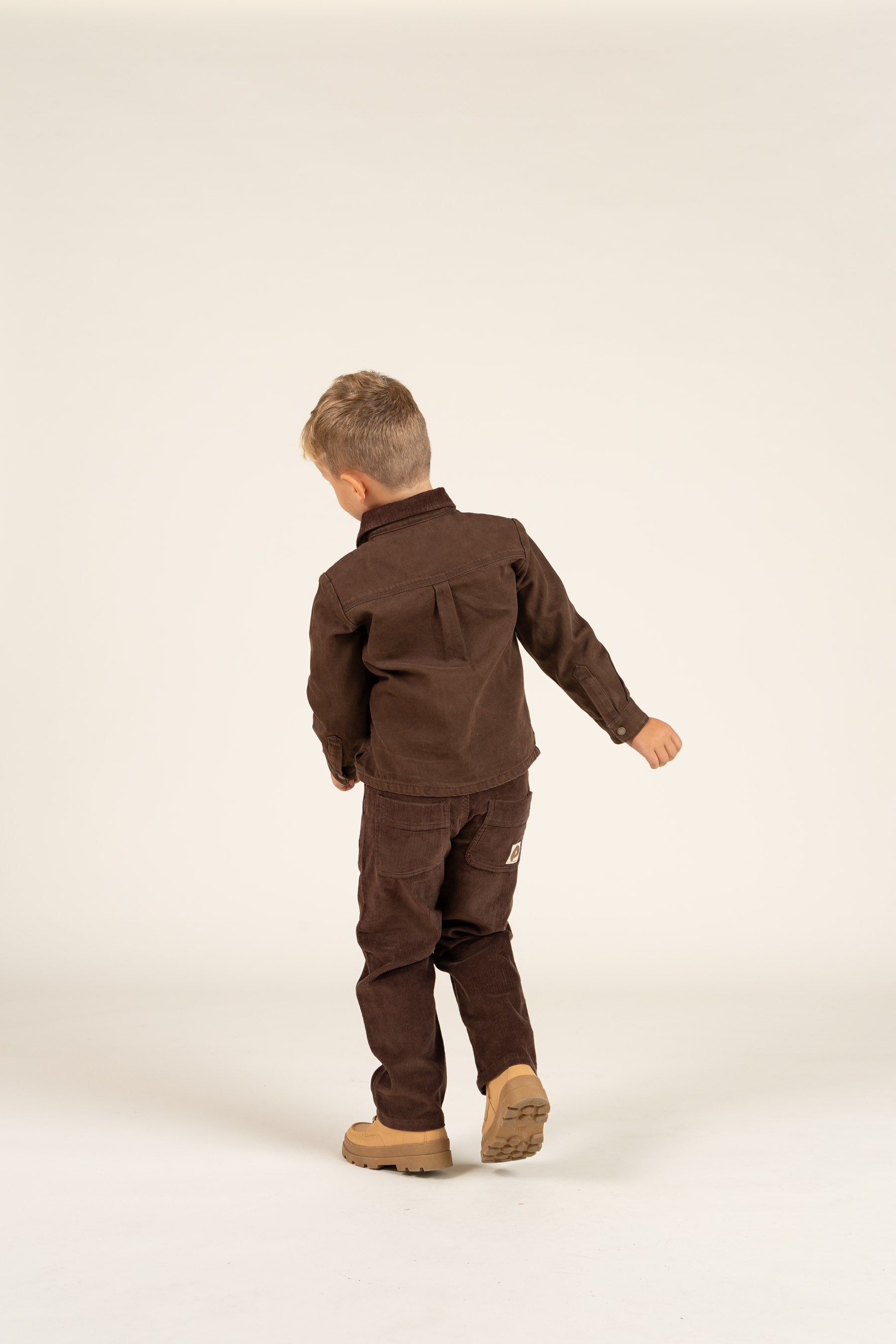 Corduroy Trousers - Kids - Chocolate | 100608 Connor