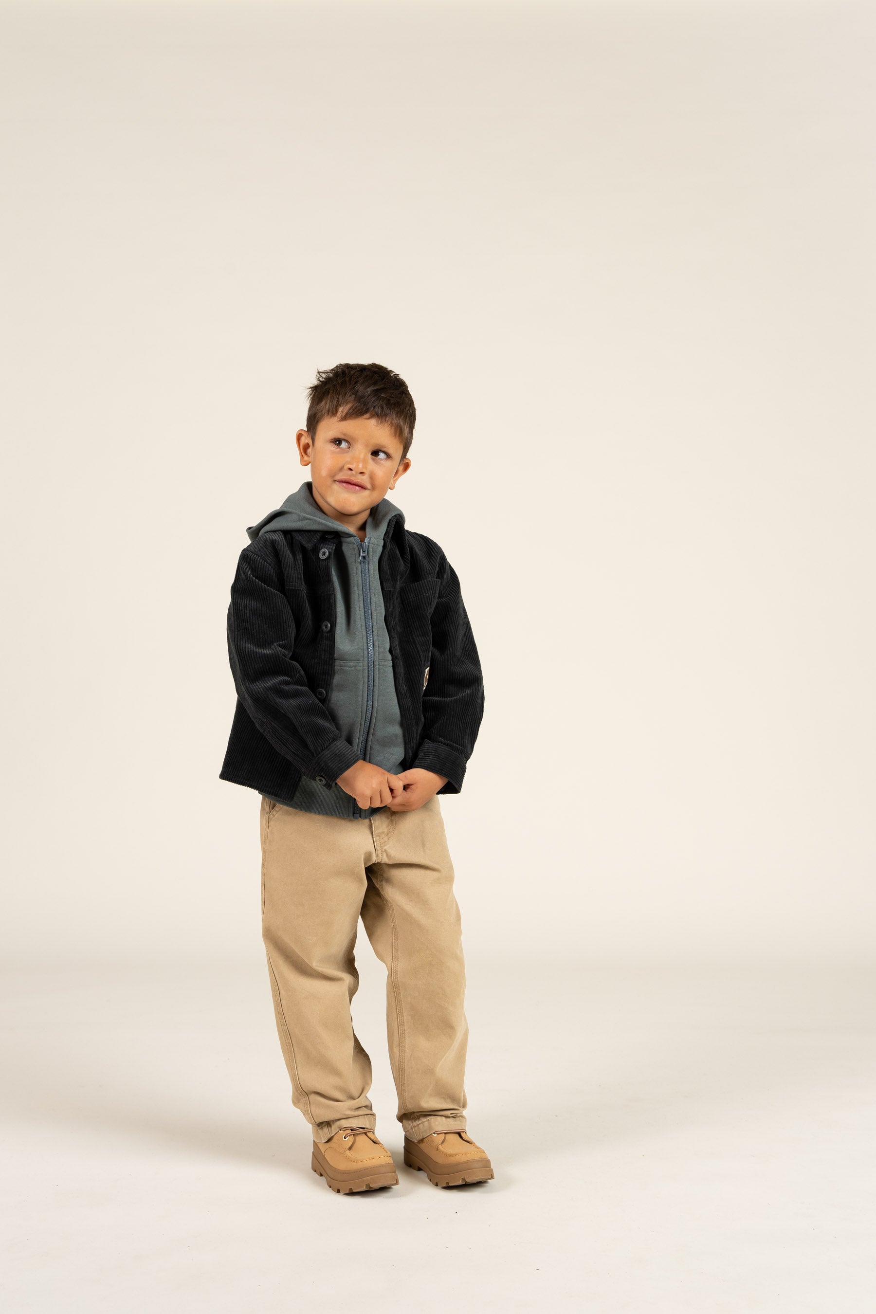 Canvas Trousers - Kids - Beige | 100114 Dereck