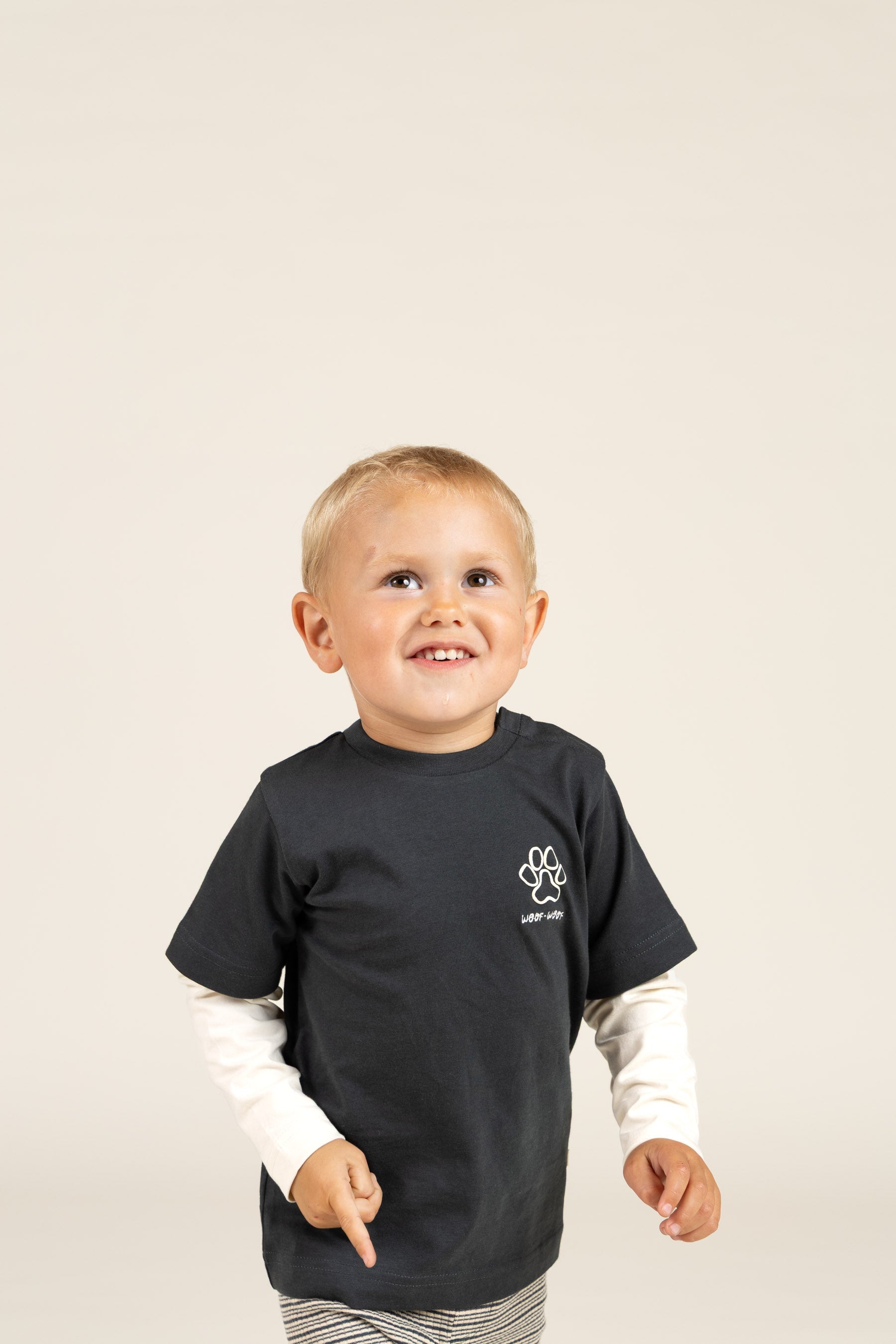Double Sleeve Boxy T-shirt - Kids - Forest Green | 100840 Alex