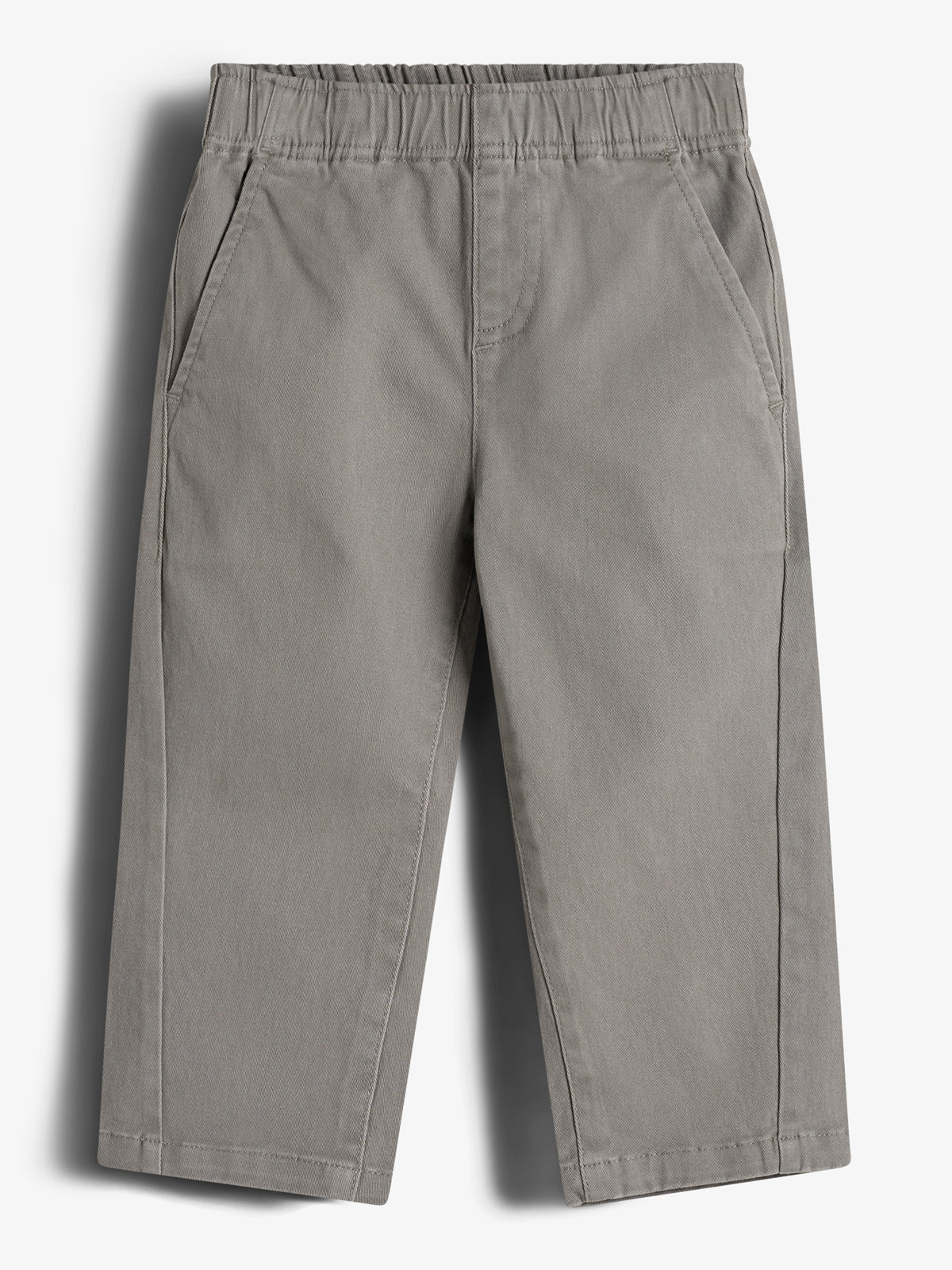 Casual Pull-on Chinos - Little - Grey