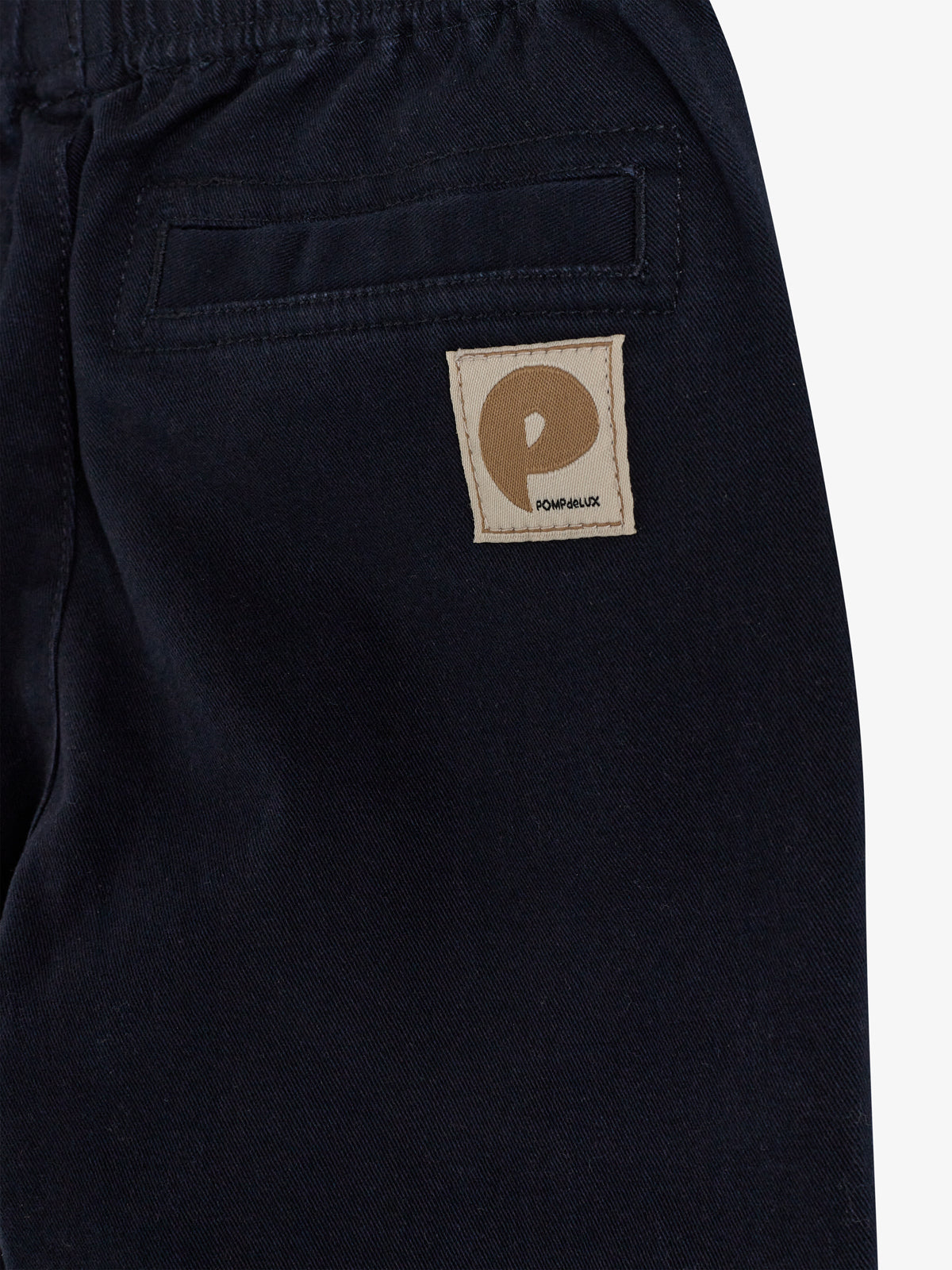 Casual Pull-on Chinos - Little - Navy