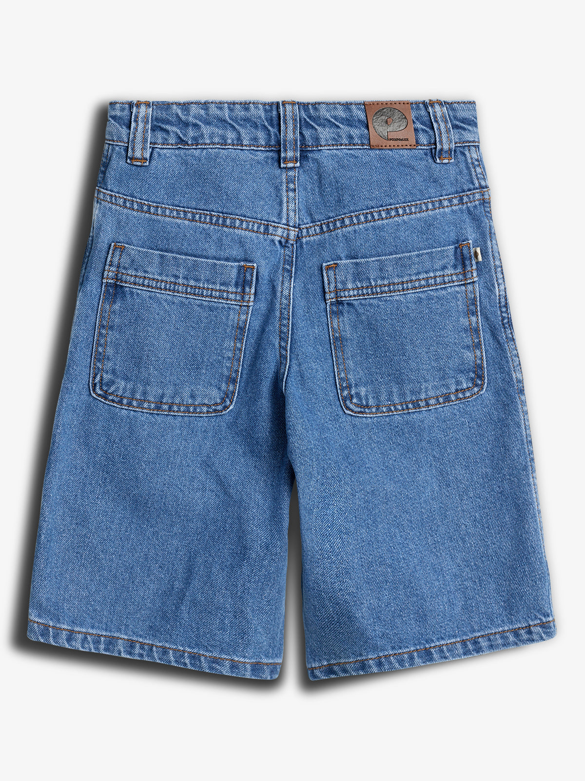 Long Line Denim Shorts - Tween - Blue Denim | 100358 Storm