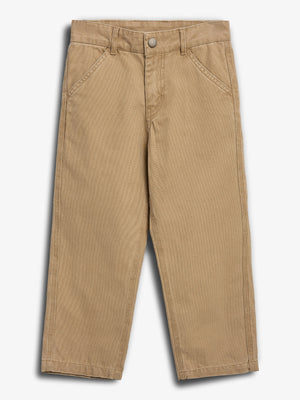 Canvas Trousers - Beige | 100114 Dereck