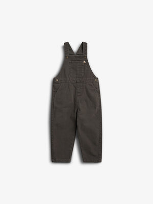 Canvas Overalls - Kids - Dark Grey | 100121 Dereck
