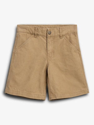Canvas Shorts - Beige | 100122 Dereck