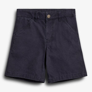 Canvas Shorts - Tween - Navy | 100341 Dereck