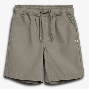 Poplin Shorts Solid - Tween - Green Smoke | 100348 Sixten