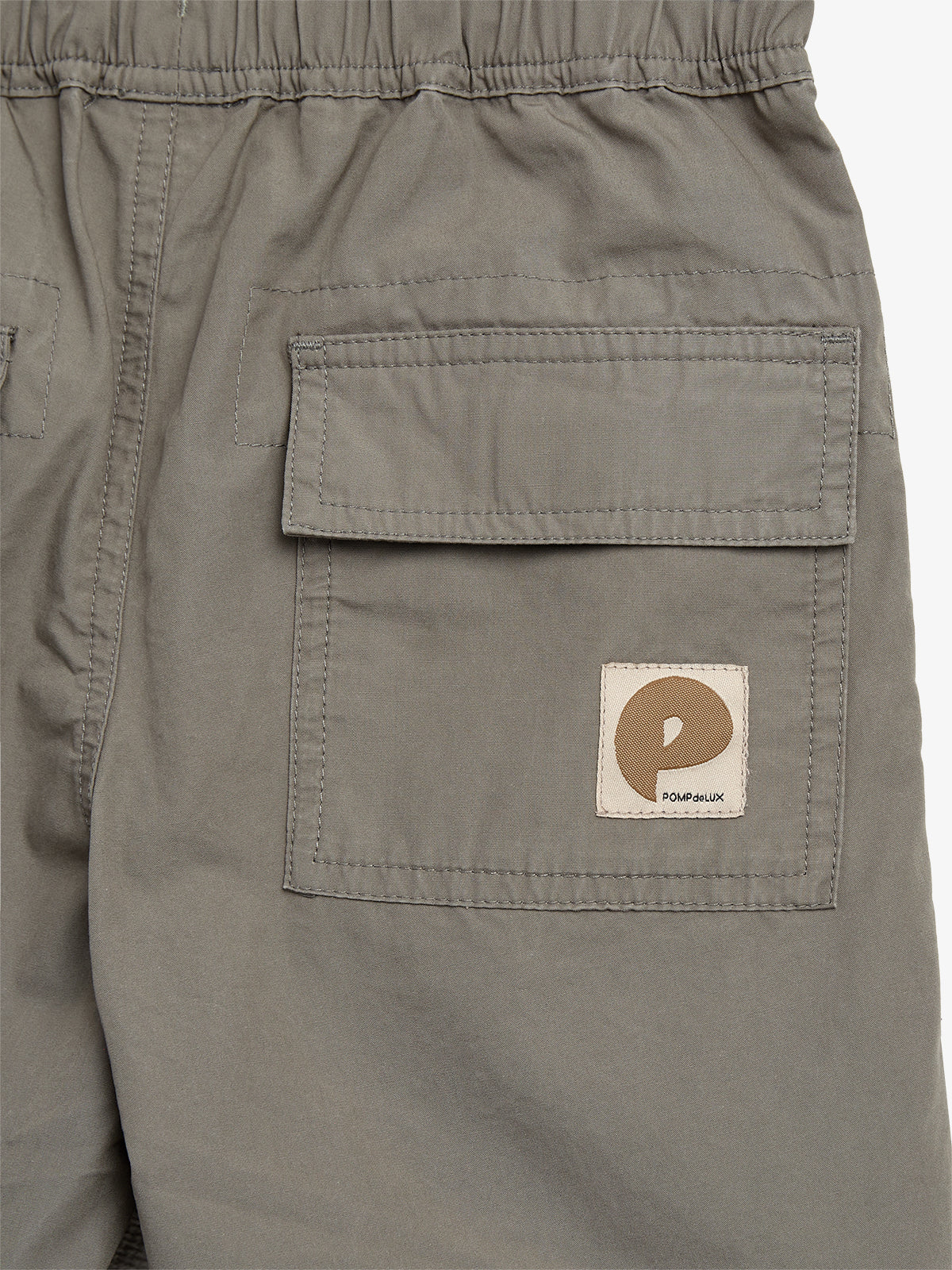 Poplin Shorts Solid - Green Smoke | 100137 Sixten
