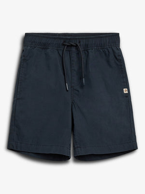 Poplin Shorts Solid - Navy | 100138 Sixten