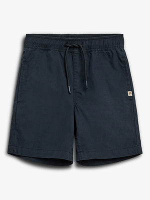 Poplin Shorts Solid - Tween - Navy | 100349 Sixten