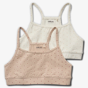 Crop top 2-pack - Rose | 100149 Clara